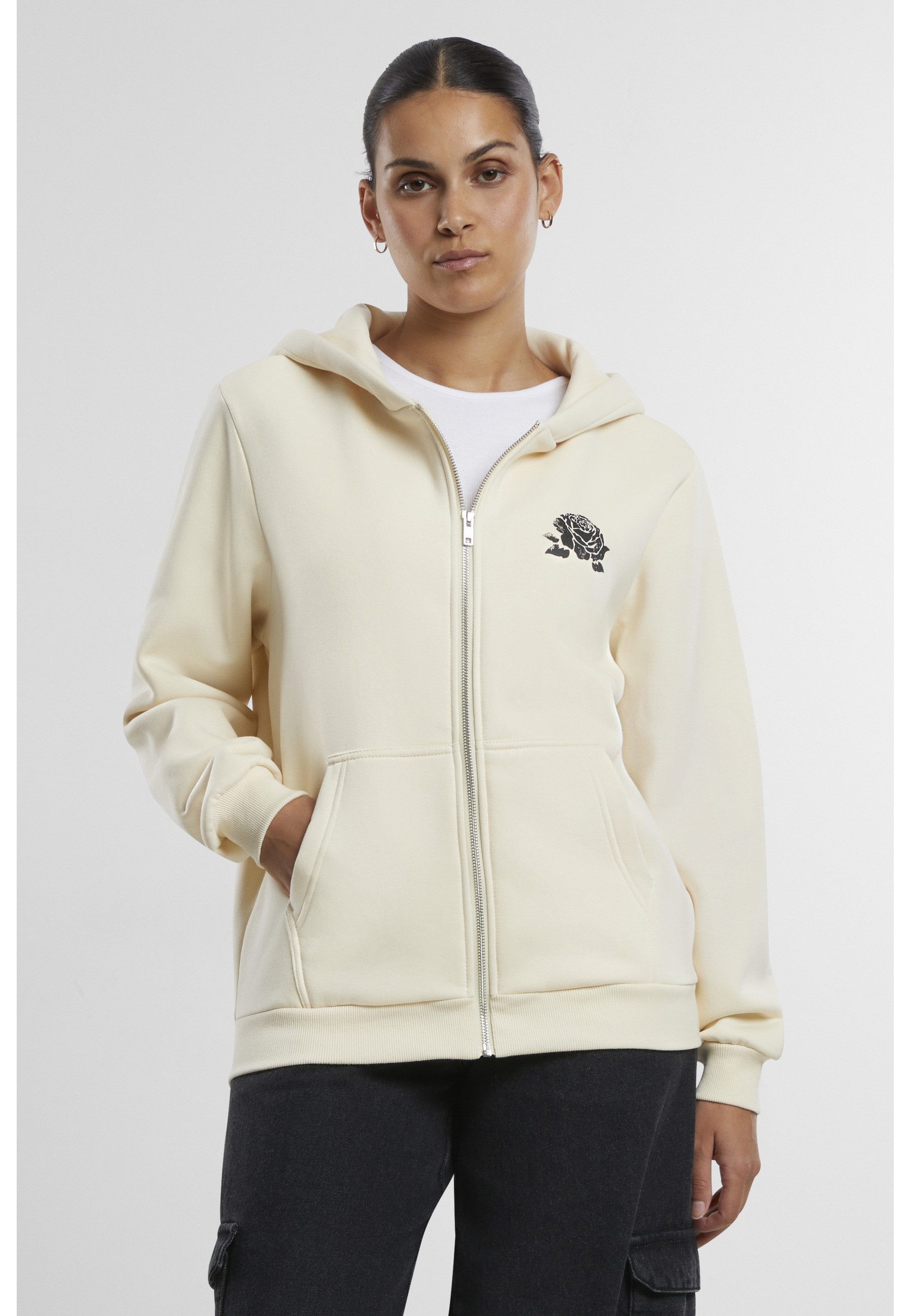 Miss Tee Sweatjacke Miss Tee Romantic Dreamers Ladies Fluffy Zip Hoody
