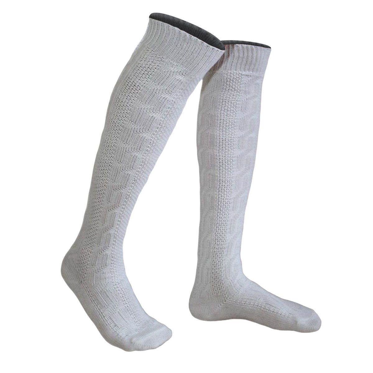 Trachtensocken Socken 70cm Strümpfe German Weiss Wear GW250 Trachtensocken lang