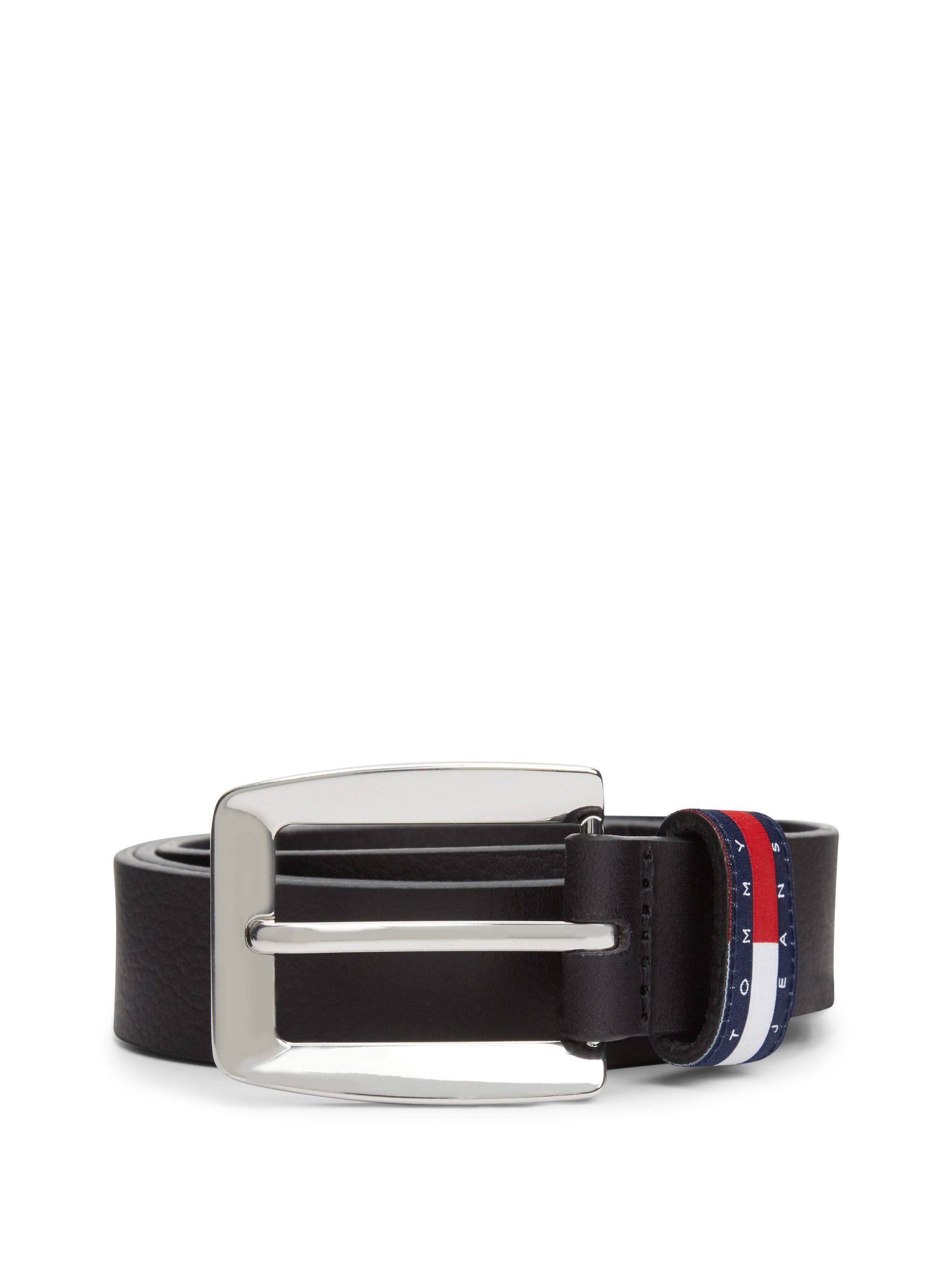 Tommy Jeans Ledergürtel TJW BOLD FLAG Breite 3 cm