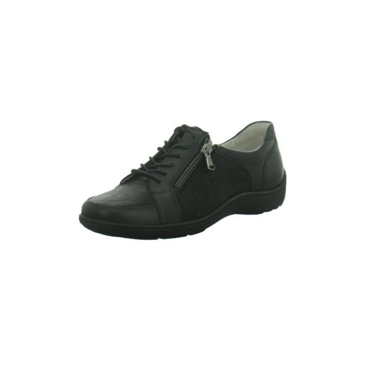 Waldläufer schwarz Schnürschuh (1-tlg) | Schnürschuhe