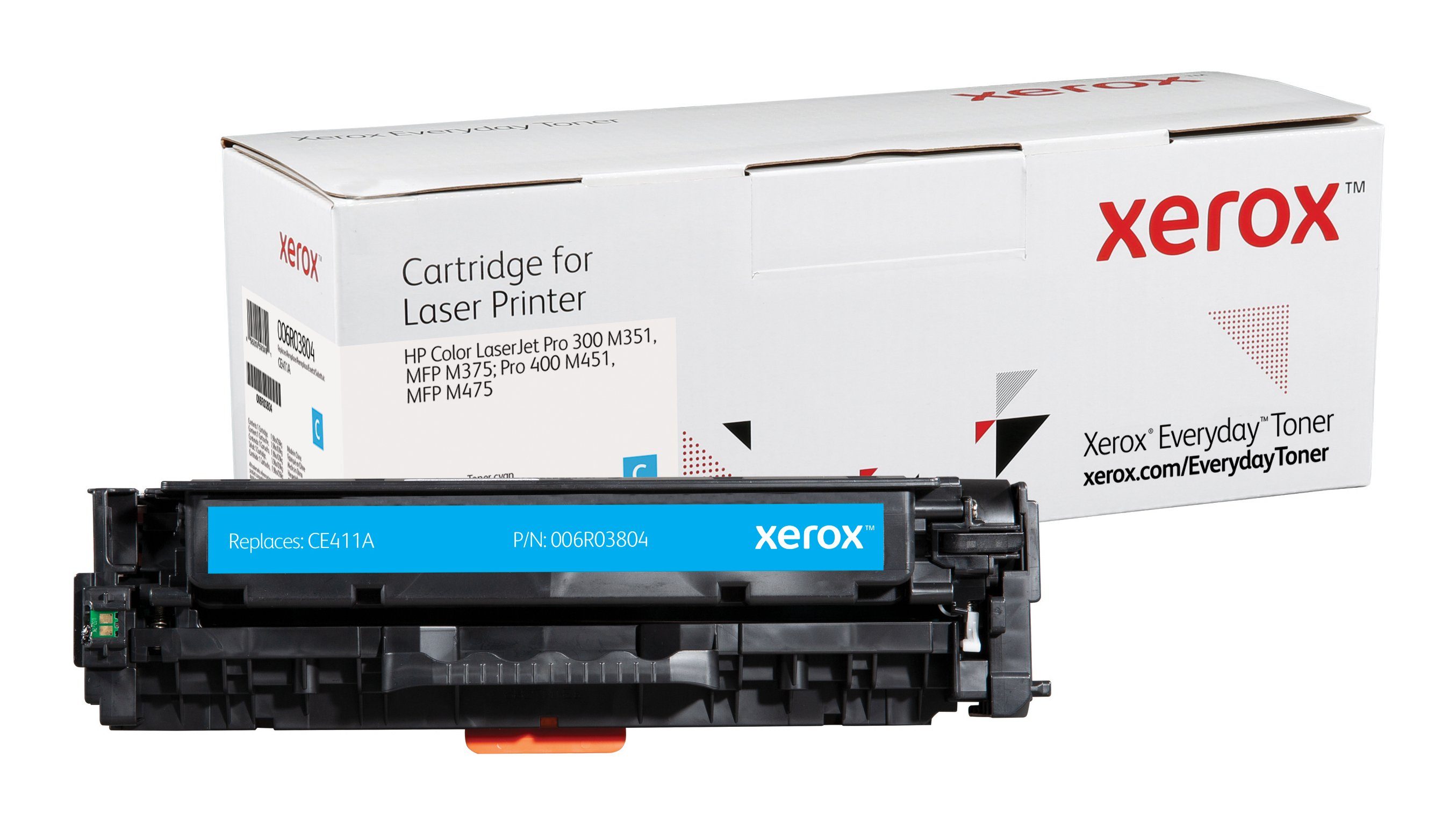 Xerox Tonerpatrone Everyday Cyan Toner kompatibel mit HP 305A (CE411A)