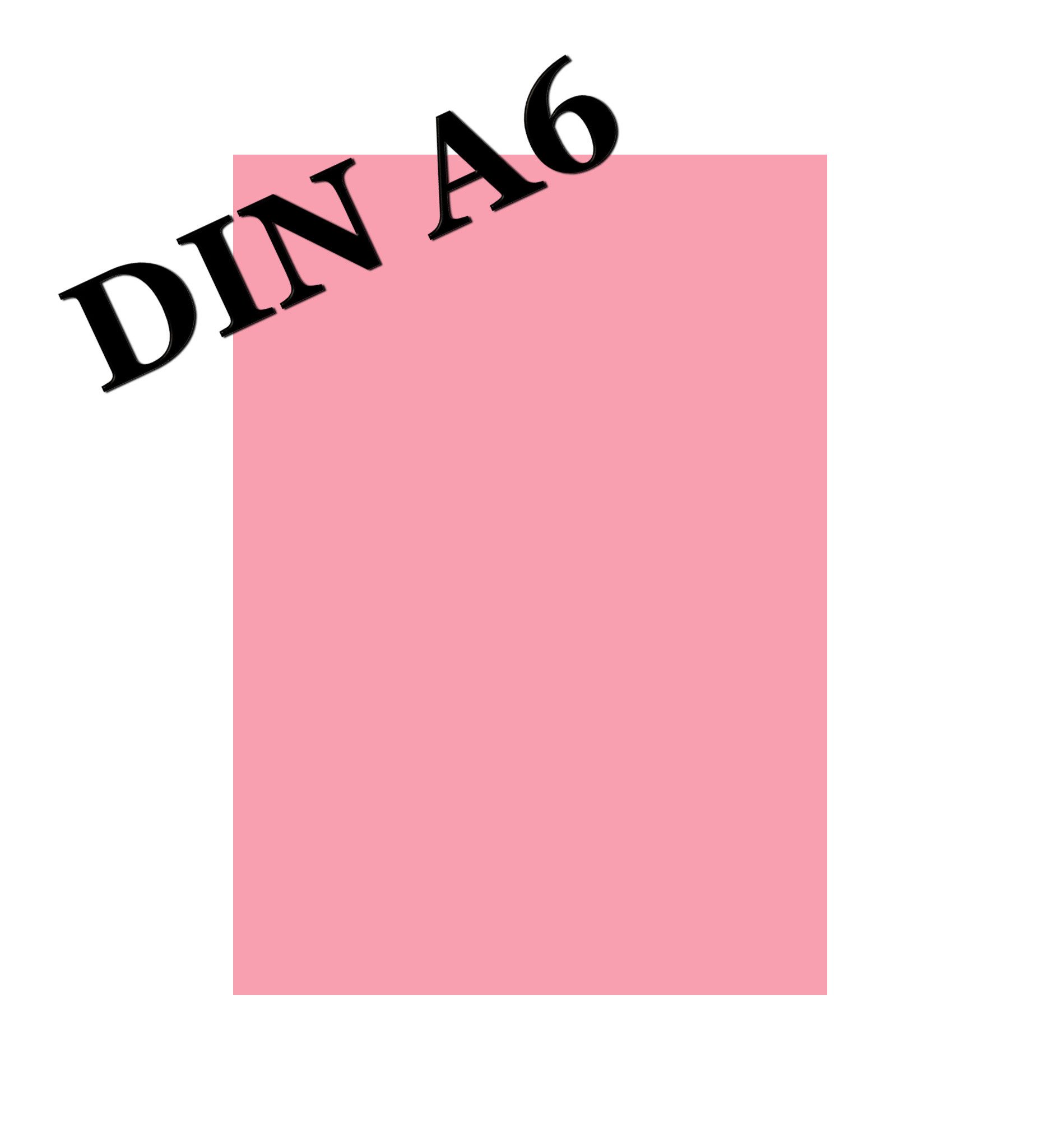 LYSCO Briefpapier farbige Premium Briefbogen Caribic, Farbe Rosa (CAR-803), Schreibpapier Pink- Formate DIN A3, A4, A5, A6, DIN lang
