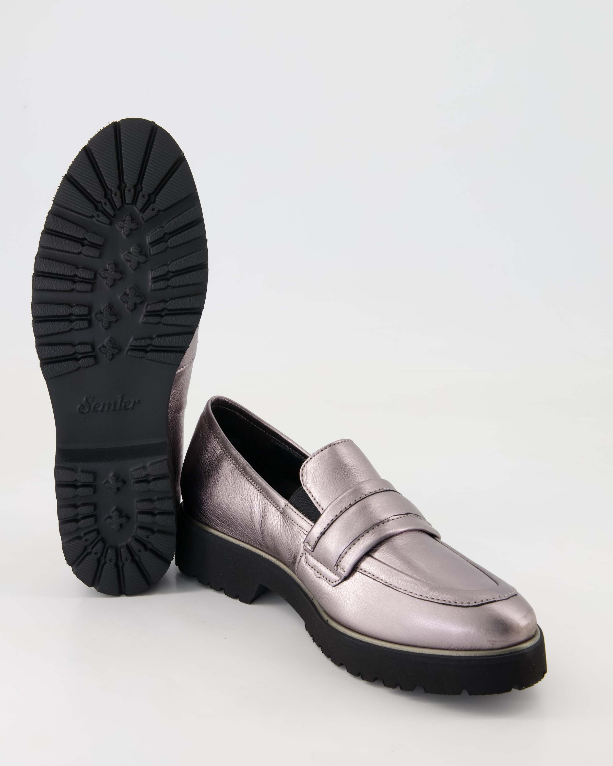 Semler Elena Slip-On Sneaker Obermaterial: Leder