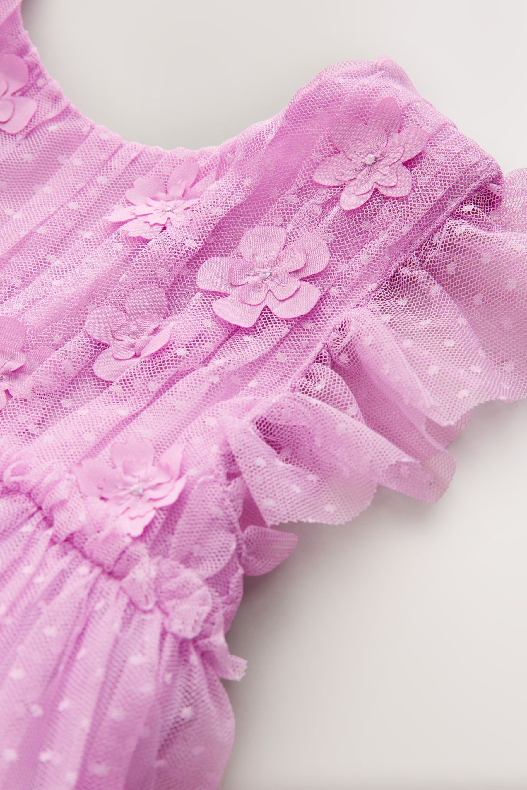Next Partykleid Brautjungfernkleid mit Netzstoff (1-tlg)