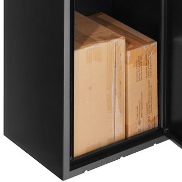 VEVOR Paketbriefkasten 35,5x29,5x105,5cm Stahl Paletkasten 50kg Briefkasten Postbox XXL