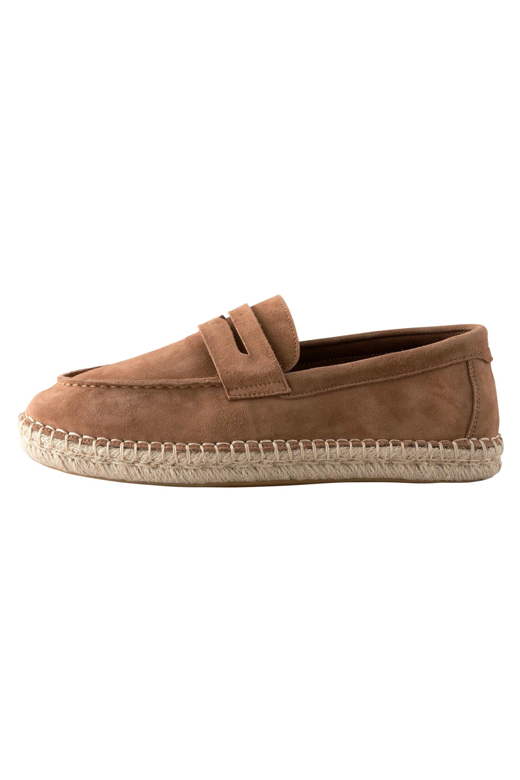 Next Espadrille-Loafer aus Veloursleder Loafer