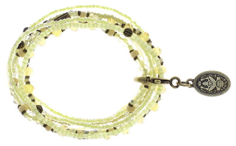 KONPLOTT Armband KONPLOTT Armband Petit Glamour d'Afrique gelb antik Messing bracelet