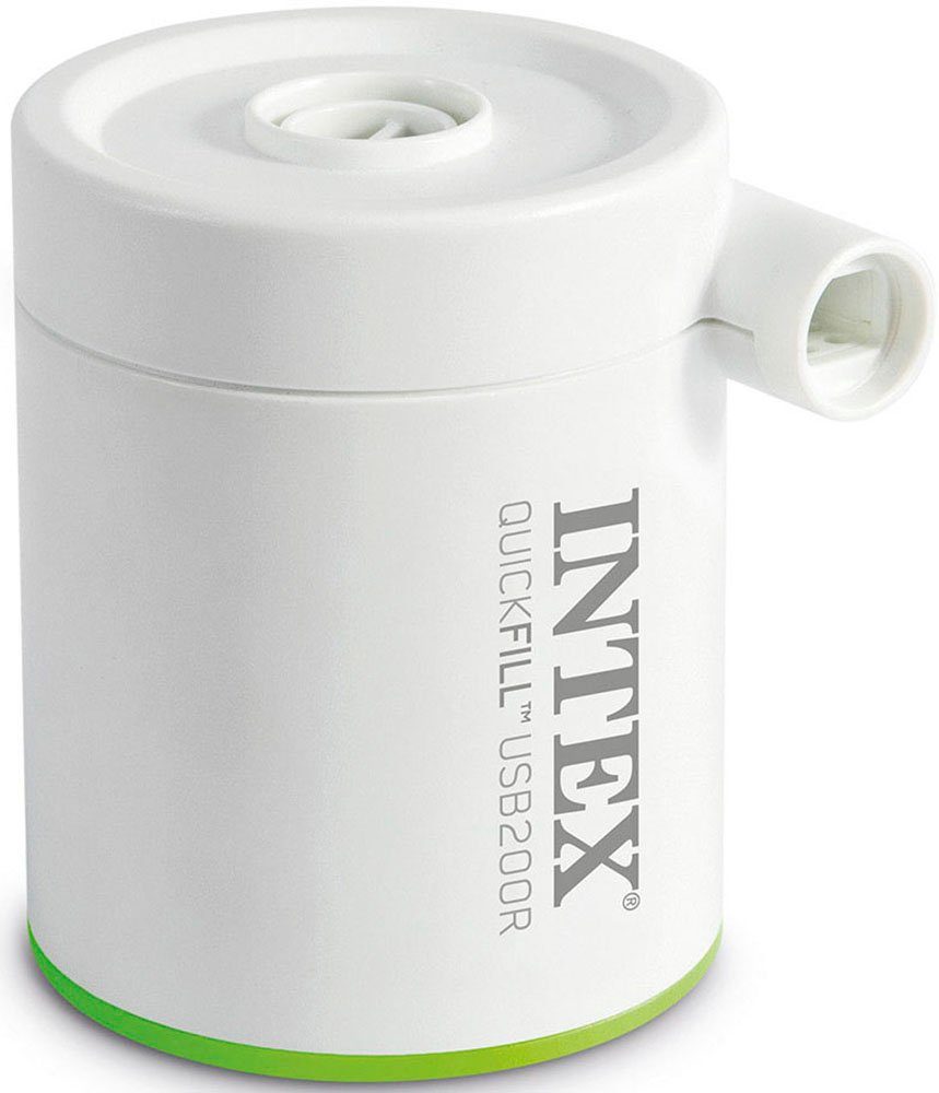 Intex Elektropumpe Quickfill USB 200R, wiederaufladbare Batterie eingebaut (3-tlg), USB Anschluss