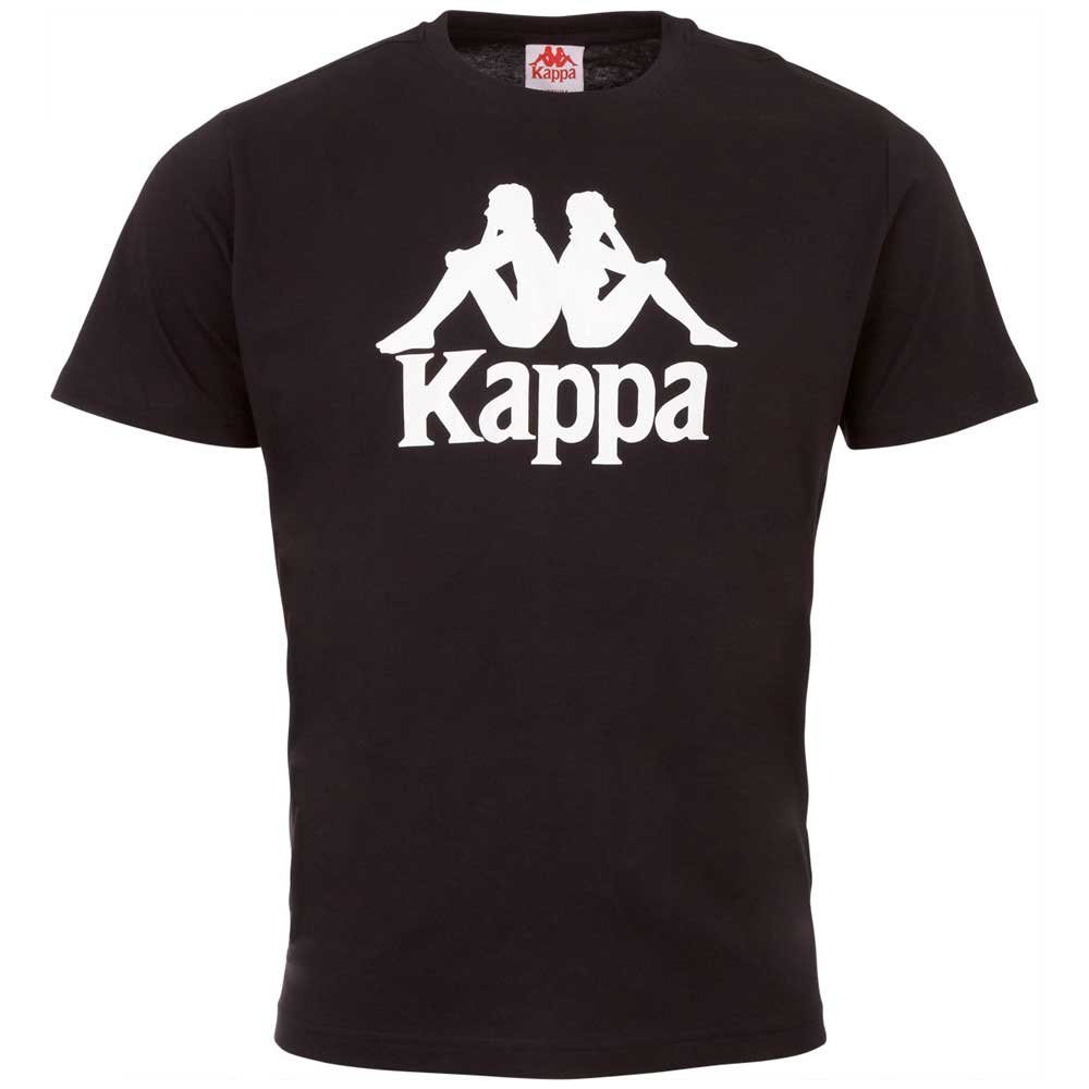 Kappa T-Shirt in Single Jersey Qualität caviar