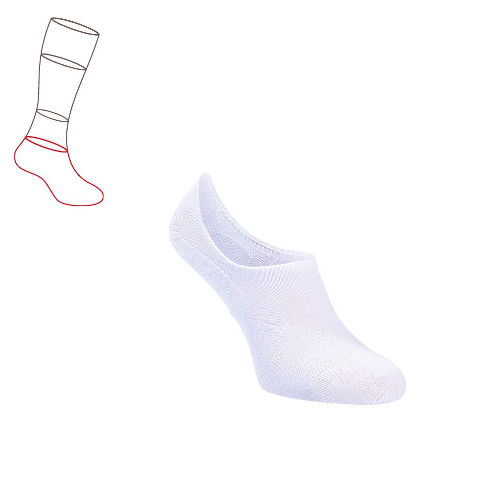 Nordcap Sneakersocken (Packung, 6er-Pack) unsichtbar in jedem Schuh, atmungsaktiv und feuchtigkeitsregulierend