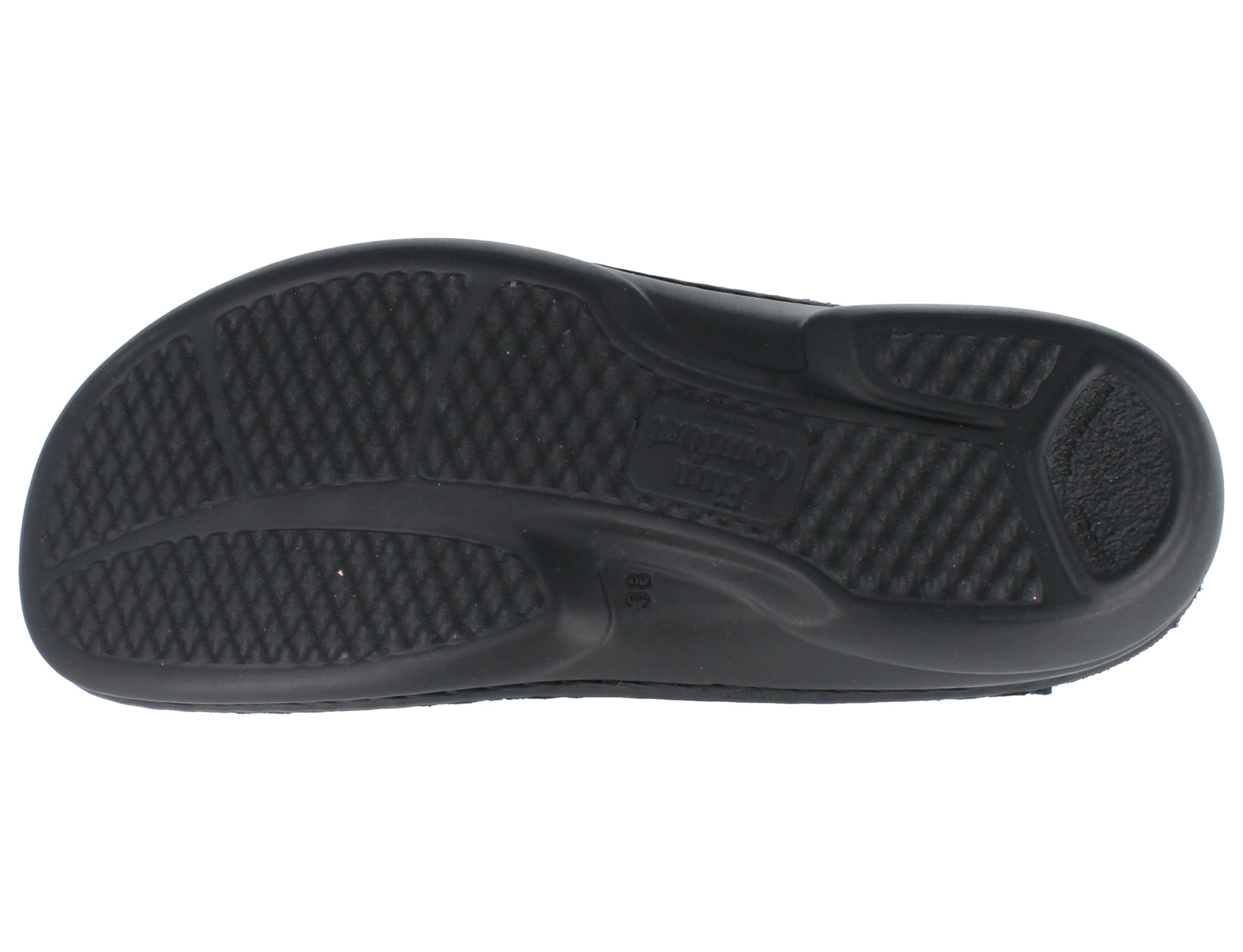 Finn Comfort FINN COMFORT Asinara Damen Clog blau atlantic Nubukleder Stretch - Clog Wechselfußbett