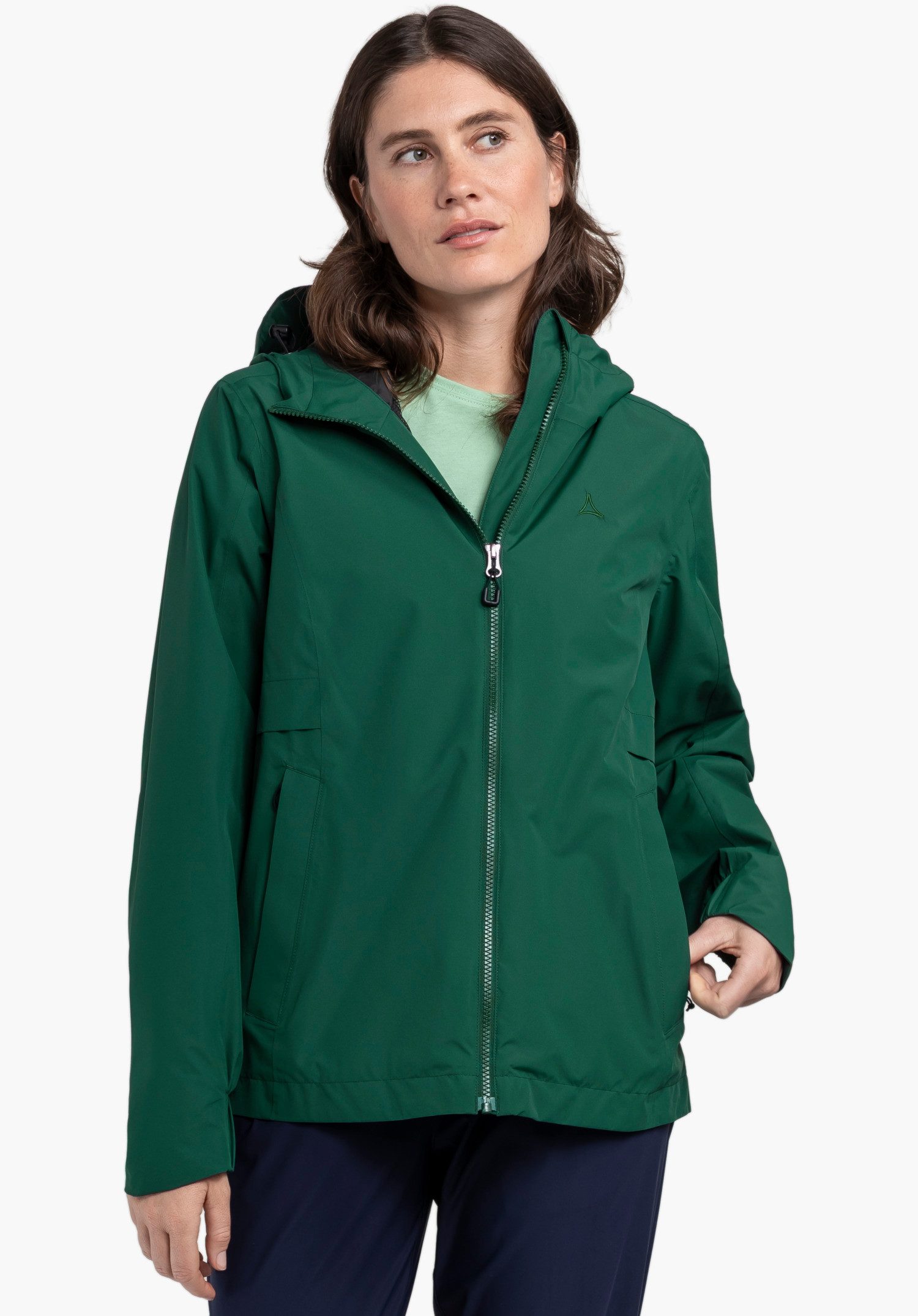 Schöffel Regenjacke Urban Jacket Style Bohorok WMS CS Funktionsjacke Wasserdichte Regenjacke für jeden Tag