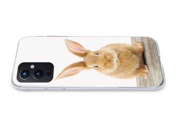 MuchoWow Handyhülle Kaninchen - Babykaninchen - Tiere - Kinder - Mädchen - Jungen, Phone Case, Handyhülle OnePlus 9, Silikon, Schutzhülle