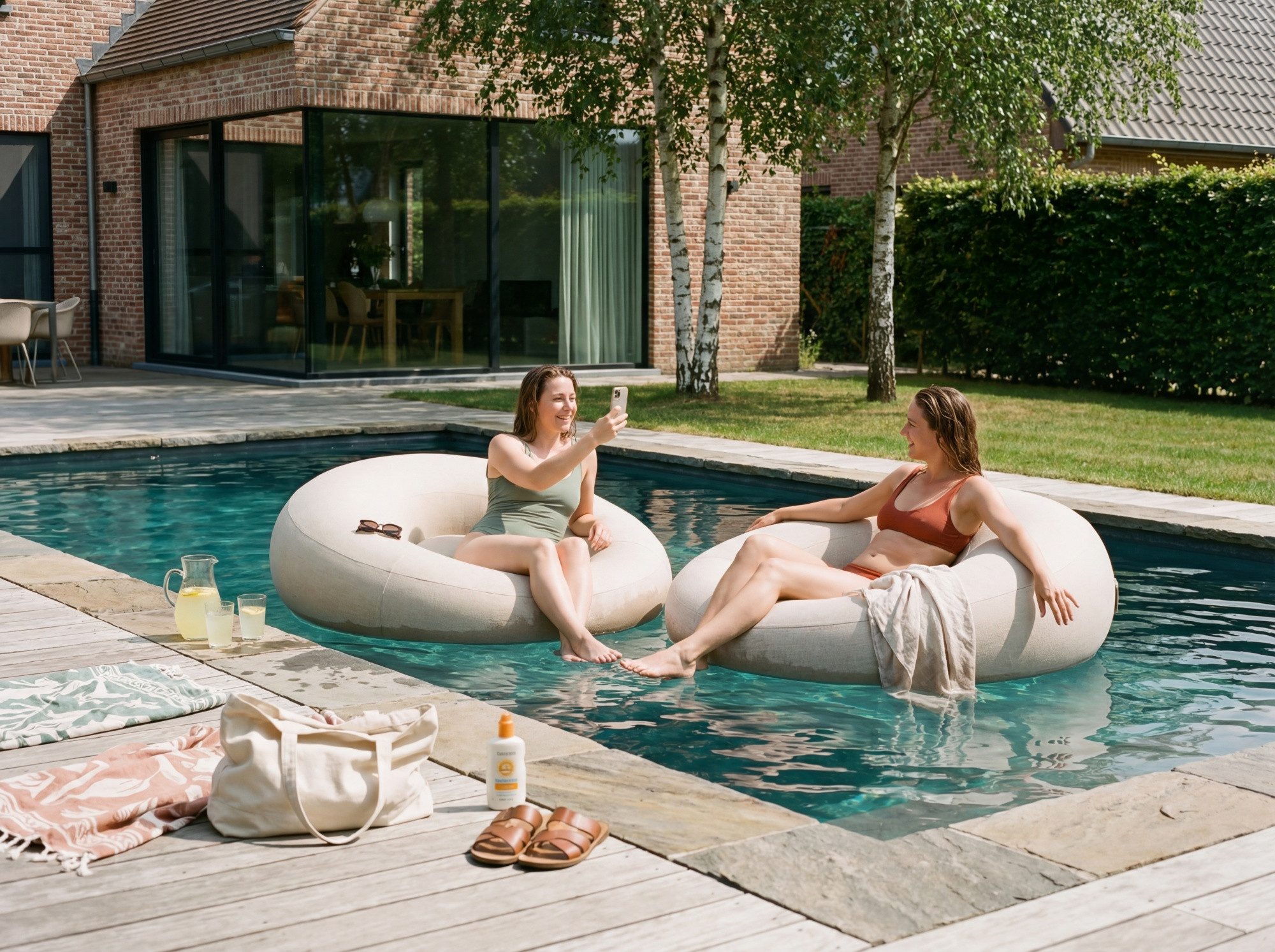 Barths Gartenliege Barths Daybed Nest - Aufblasbares Daybed, 1 St.