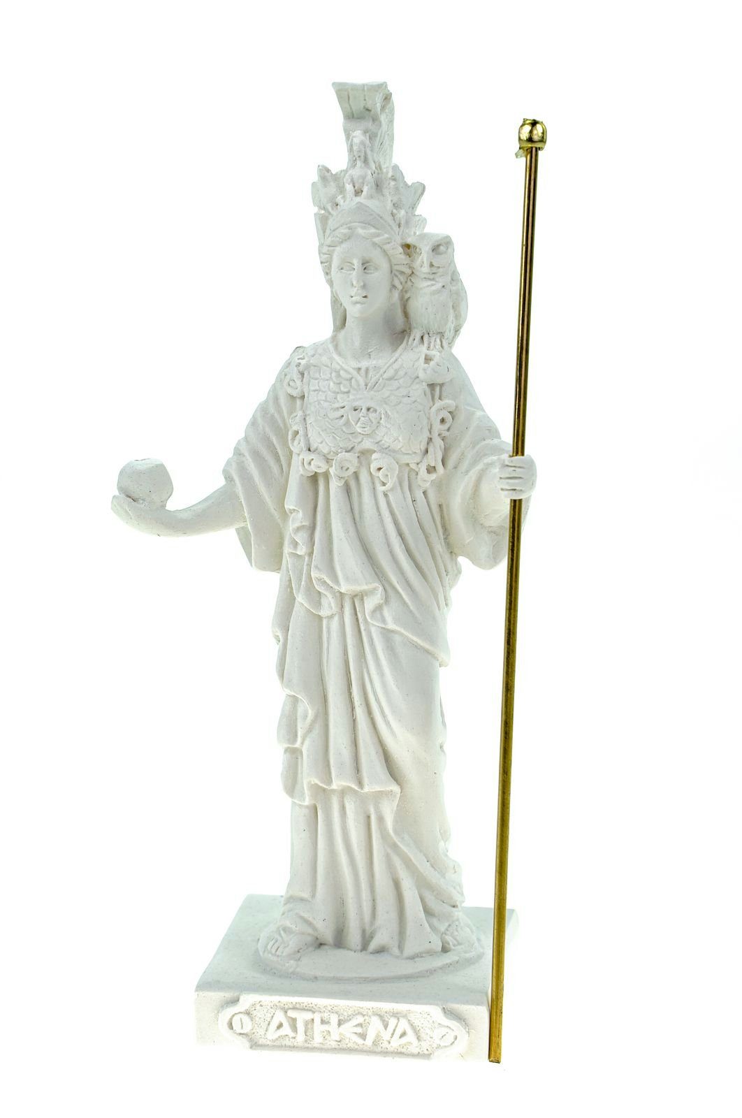 Figur Schatzkiste Athene Kremers der Dekofigur Alabaster Göttin Weisheit