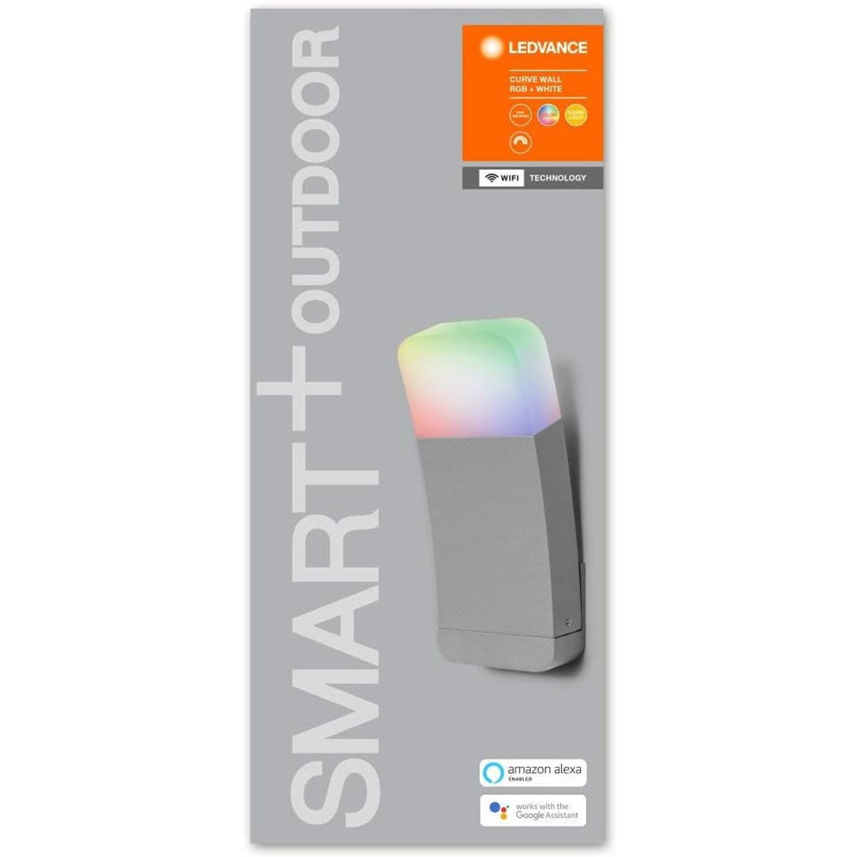 Ledvance Außen-Wandleuchte LEDVANCE Smarte LED Aussenleuchte für die Wand mit WiFi Technologie, L, LEDVANCE Smarte LED Aussenleuchte für die Wand mit WiFi Technologie, L