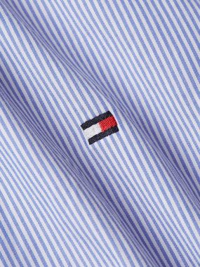 Tommy Hilfiger Shirtkleid ESSENTIAL STP KNEE SHIRT DRESS mit Logoprägung