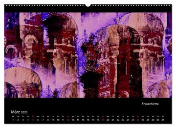 CALVENDO Wandkalender München digital (Premium, hochwertiger DIN A2 Wandkalender 2023, Kunstdruck in Hochglanz)