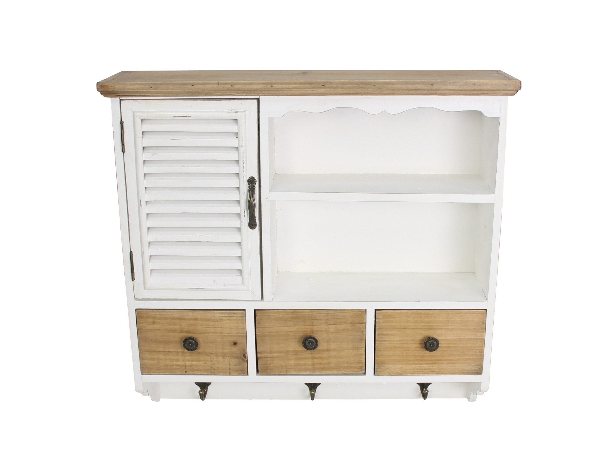 Frank Flechtwaren Hängeregal, Hängeschrank White Cottage günstig online kaufen