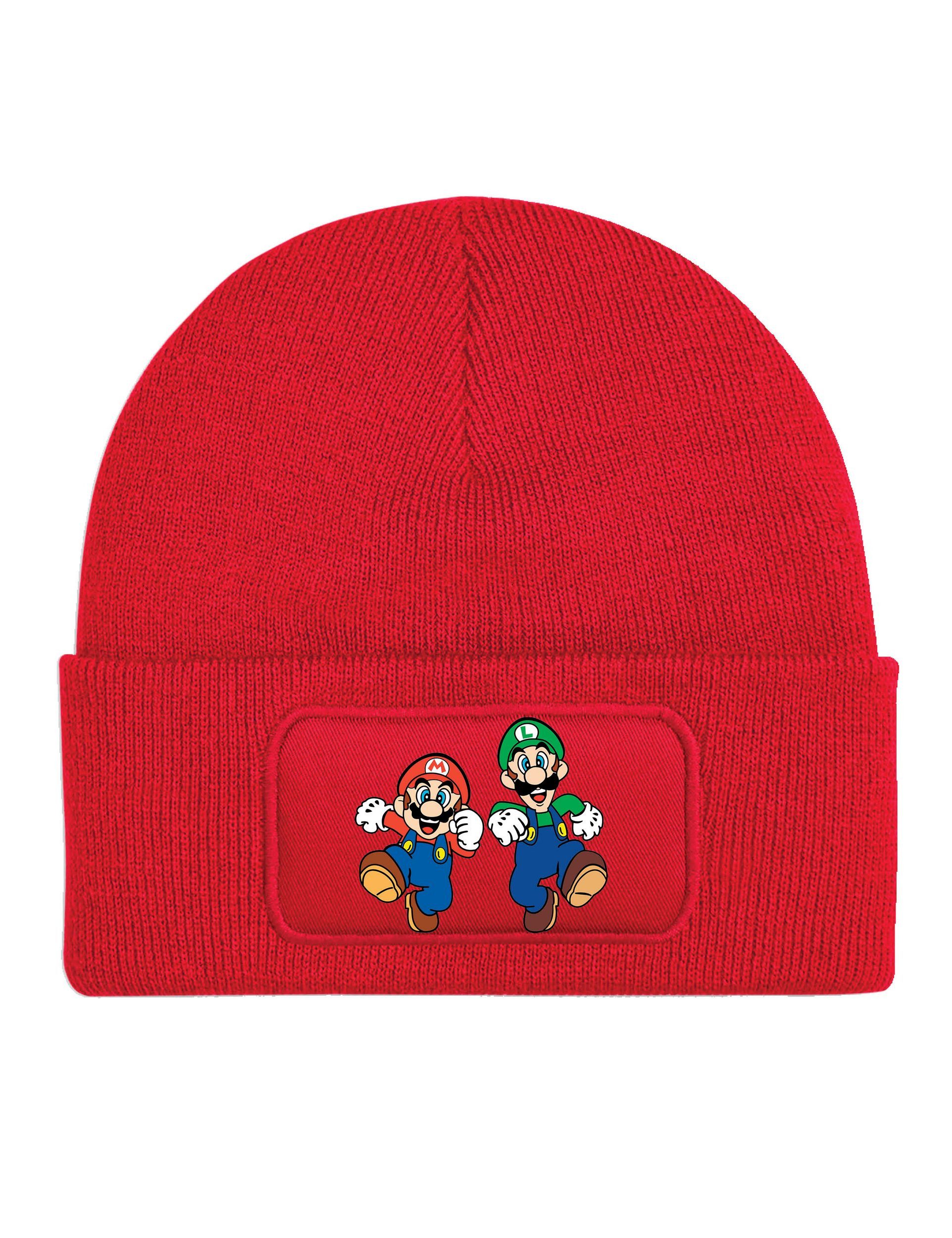 Beanie Mario Lugi Unisex Beanie Mütze Wintermütze Strickmütze