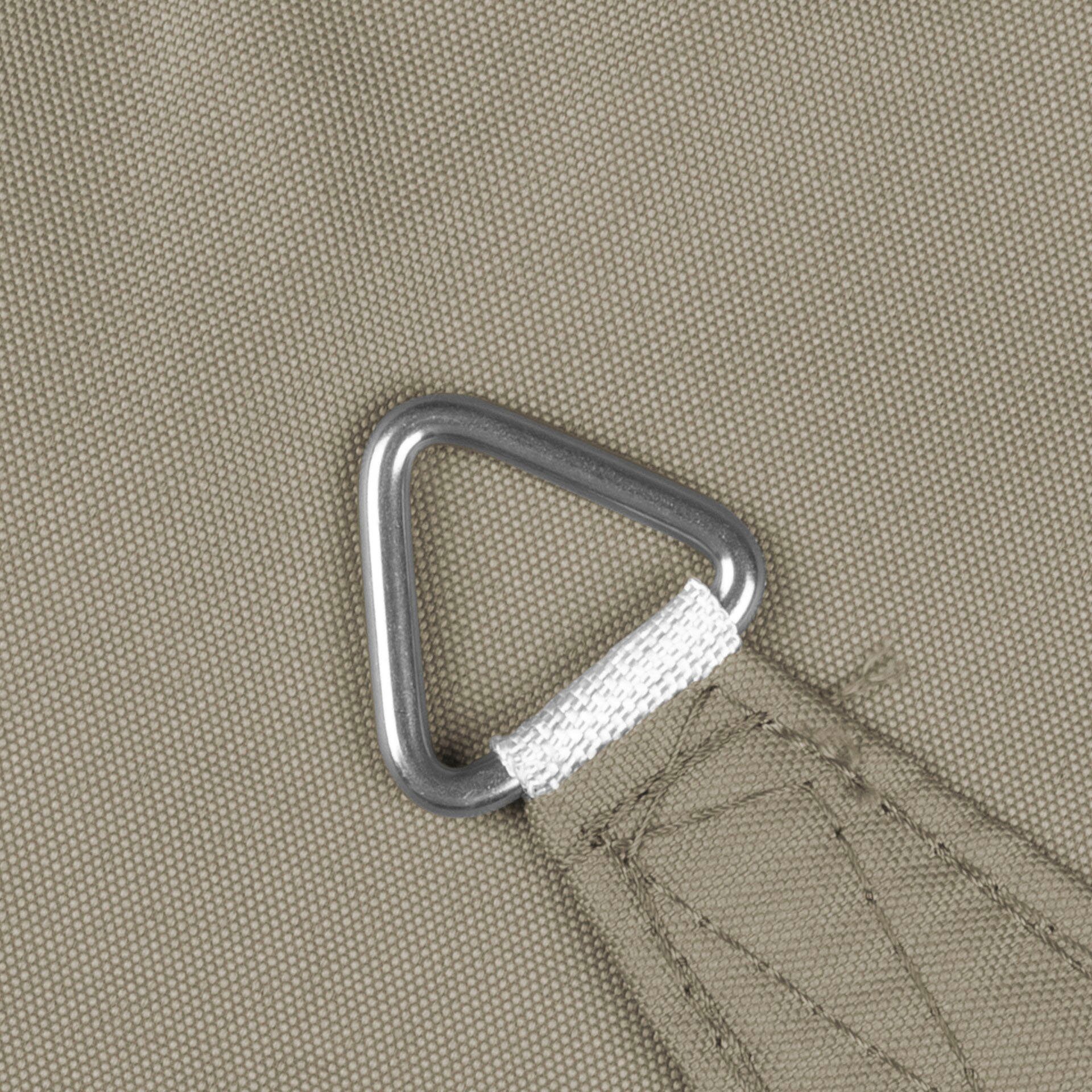 Windhager Cannes Triangle Sun Sail, 4x4x4m taupe
