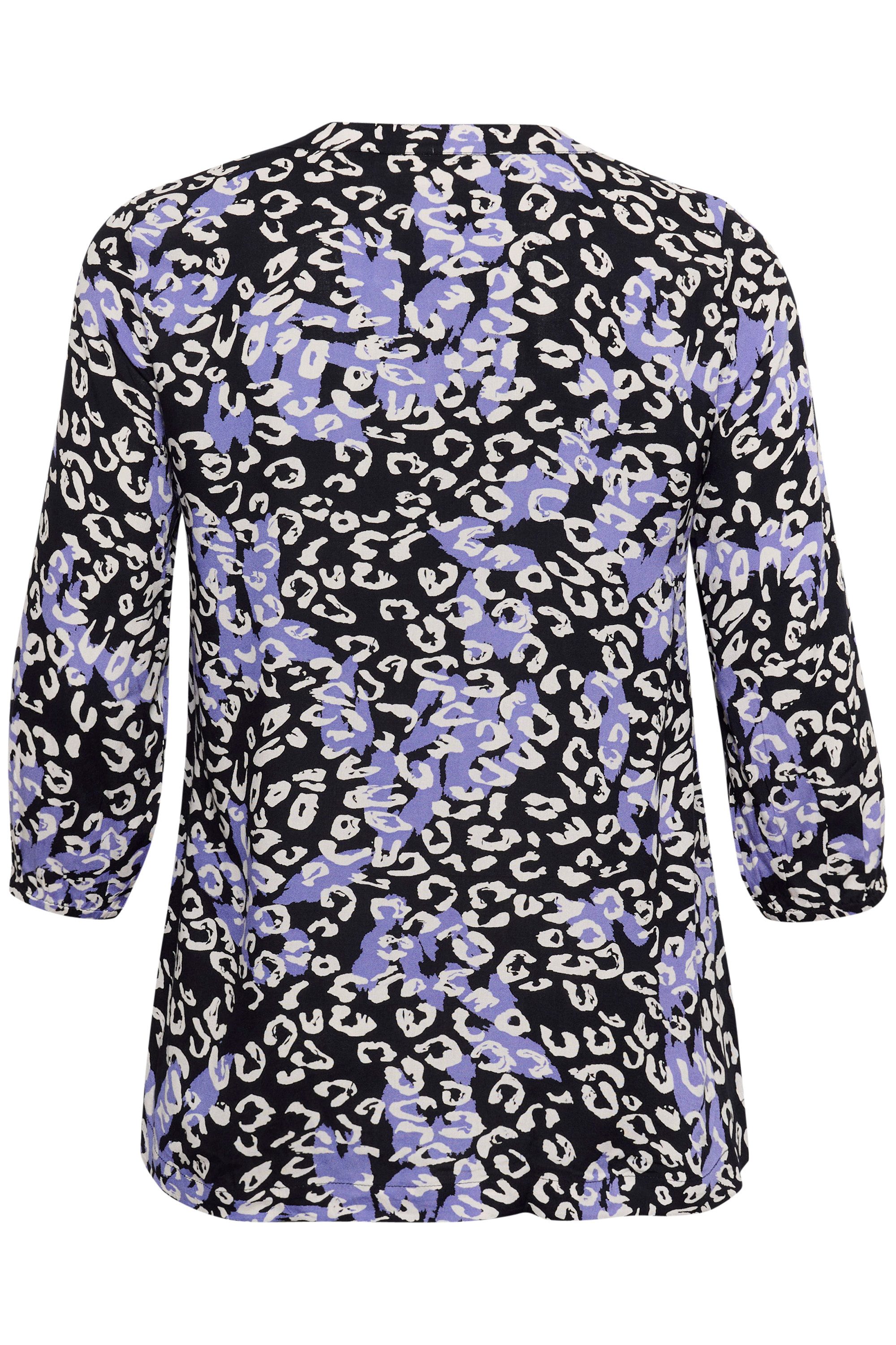 KAFFE Curve Kurzarmbluse Kurzarm-Bluse KCjanni Große günstig online kaufen