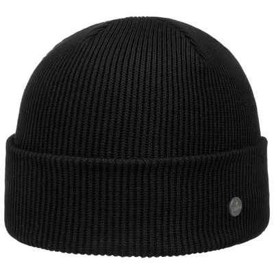 Lierys Beanie (1-St) Strickmütze mit Umschlag, Made in Germany