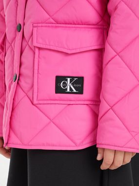 Calvin Klein Jeans Winterjacke QUILTED WIDE OVERSHIRT für Kinder bis 16 Jahre