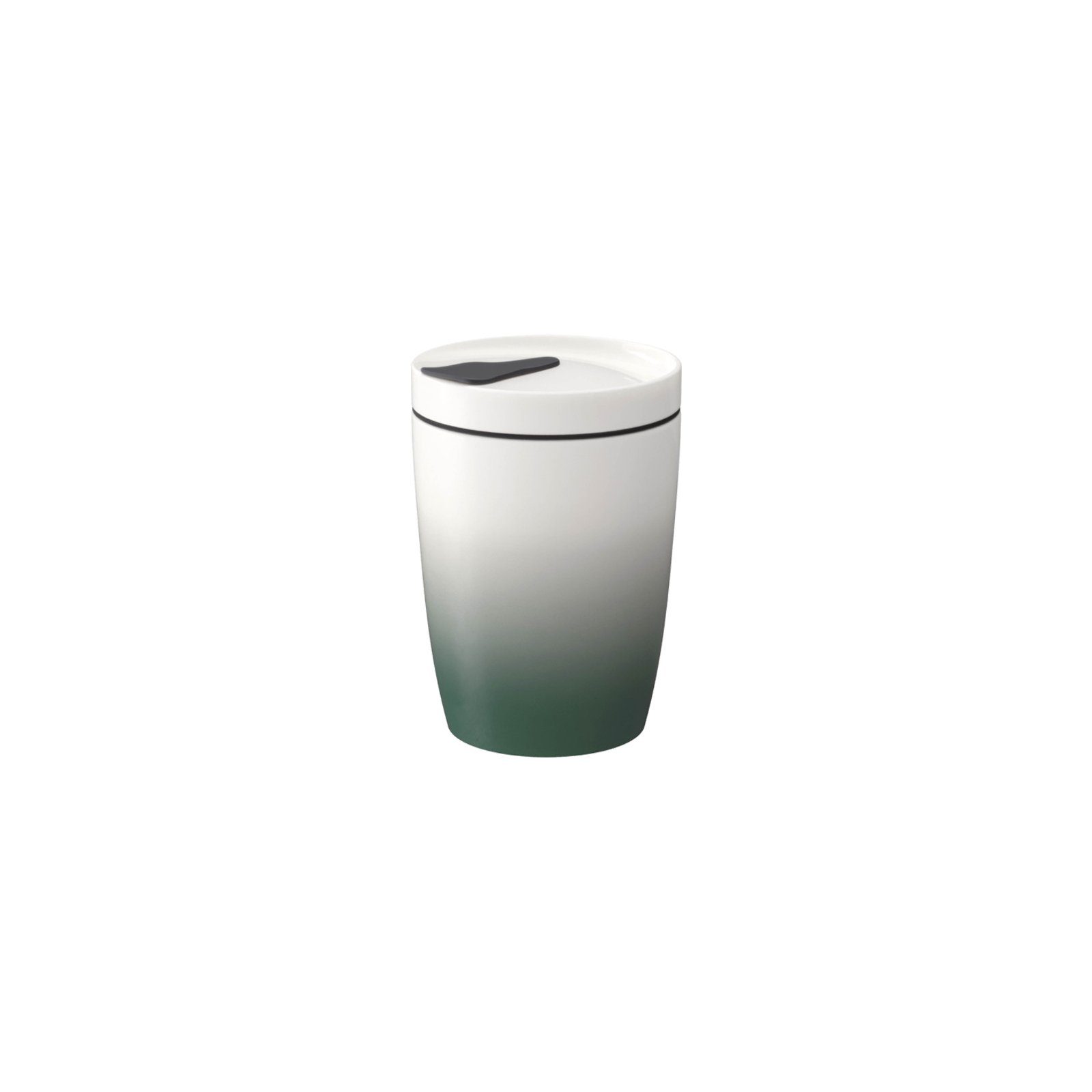 like. by Villeroy & Boch Thermobecher Coffee To Go Kaffeebecher S 290 ml, Porzellan