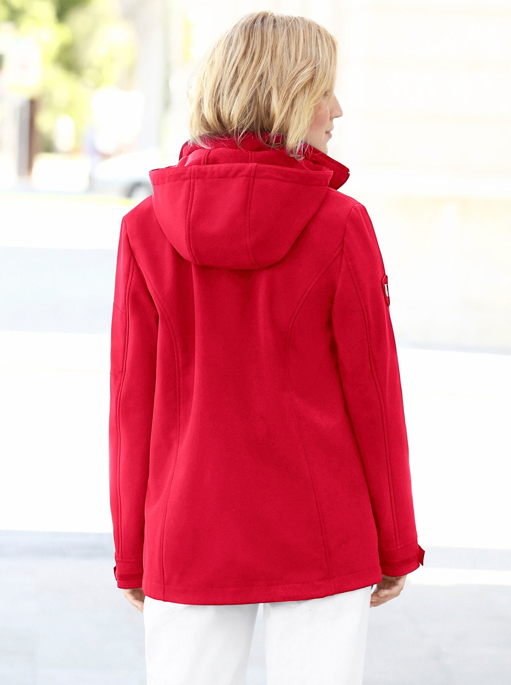 Casual Looks Softshelljacke, mit Kapuze günstig online kaufen