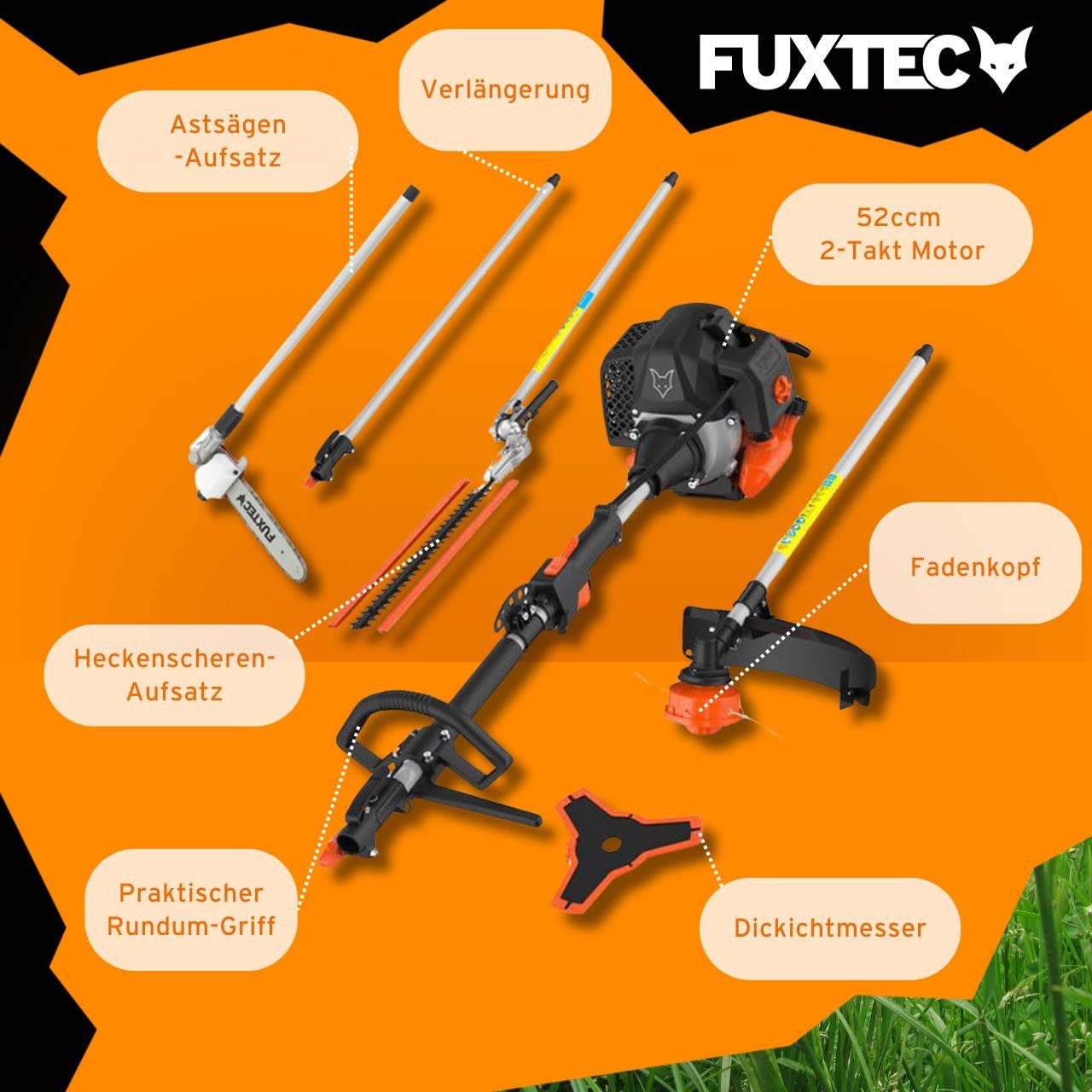 Cuchilla De 25.5 Cm Para Cortacésped Fuxtec FX-PS152, FX-MT252ER, FSR152 - Repuesto De Calidad PerfektGarten