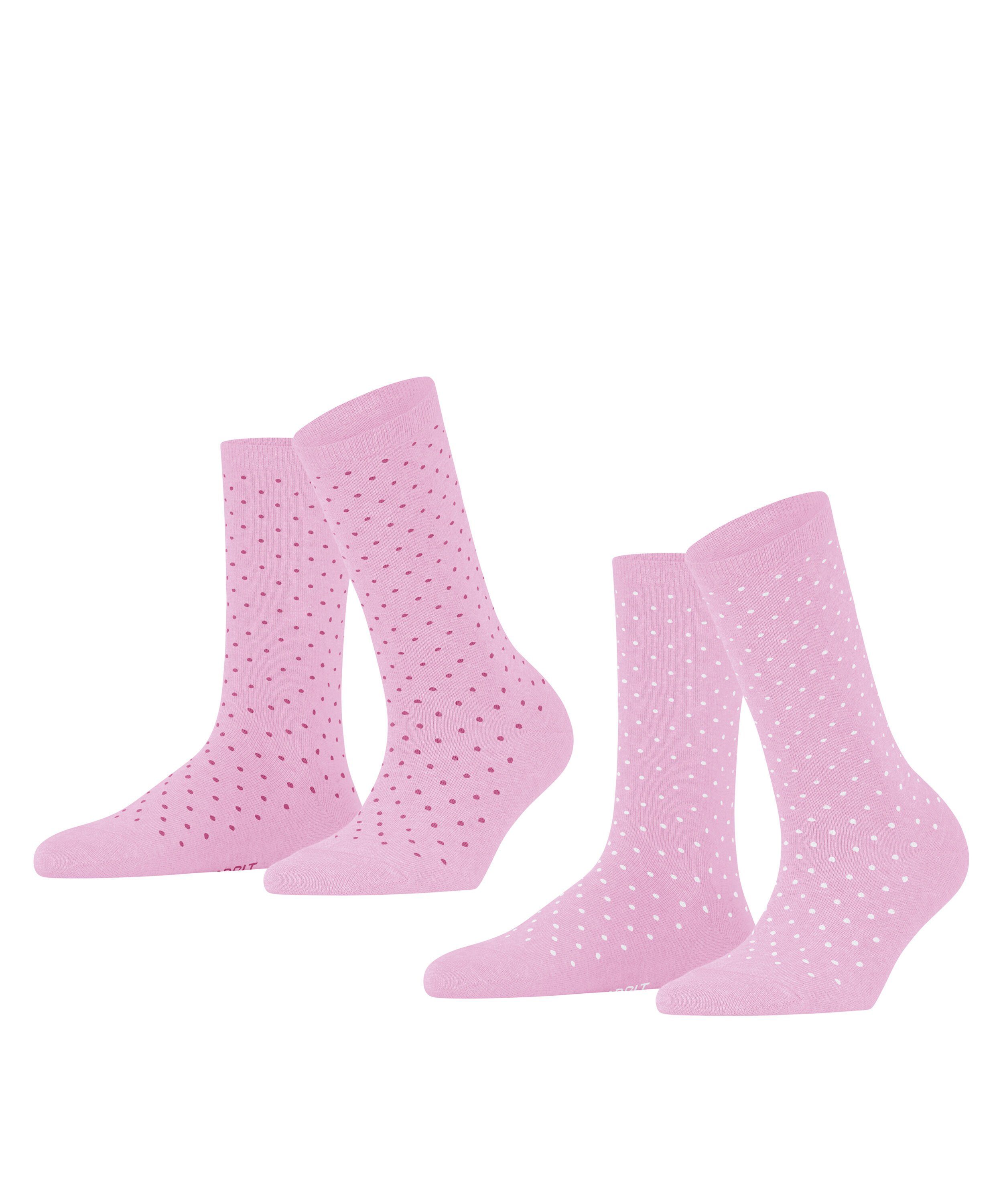 Esprit Socken Fine (8621) Dot 2-Pack (2-Paar) orchid