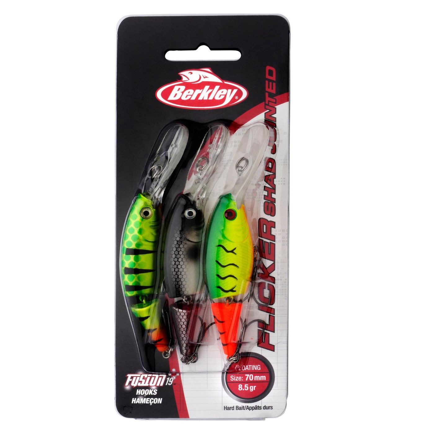 Kunstköder Berkley Flicker Shad 3-Pack