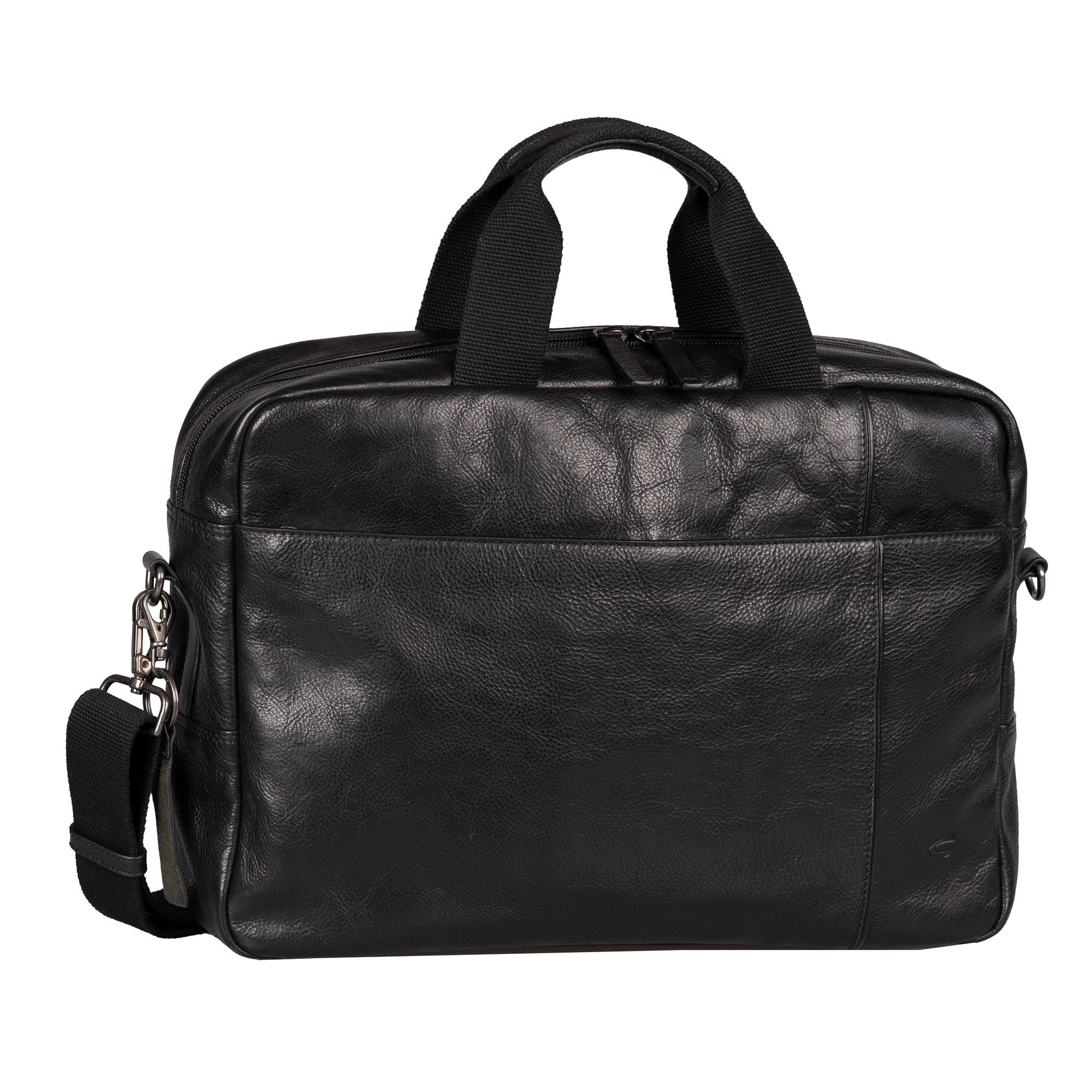 camel active Aktentasche Pine (1-tlg), aus pflanzlich gegerbtem Rindsleder im kernigen Look mit Laptopfach