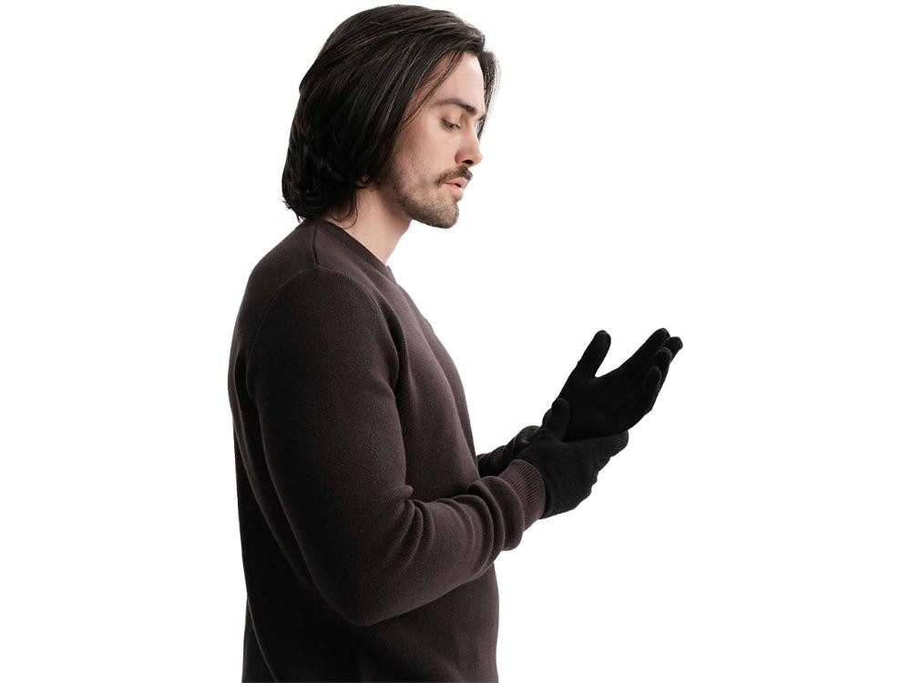 MELA Fäustlinge MELA Bio-Rippstrick-Handschuhe 'RISHI' günstig online kaufen