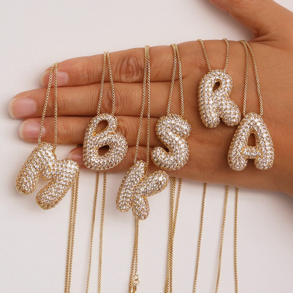 Blusmart Charm-Kette Initial Charm A-Z Buchstaben günstig online kaufen