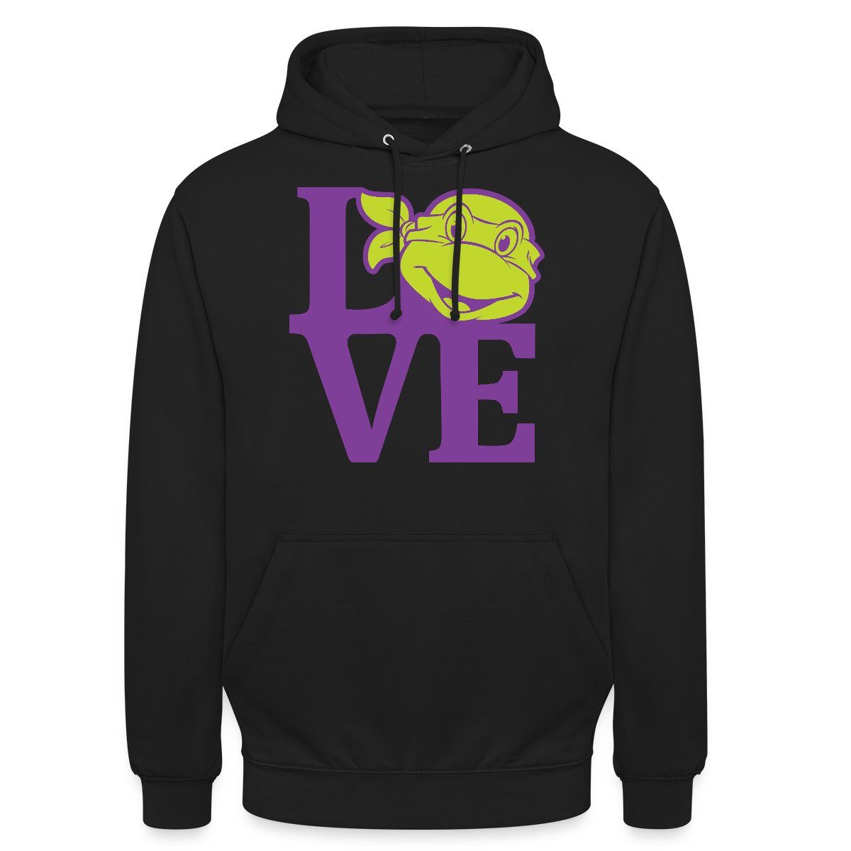 Spreadshirt Hoodie Teenage Mutant Ninja Turtles Love Unisex Hoodie (1-tlg)
