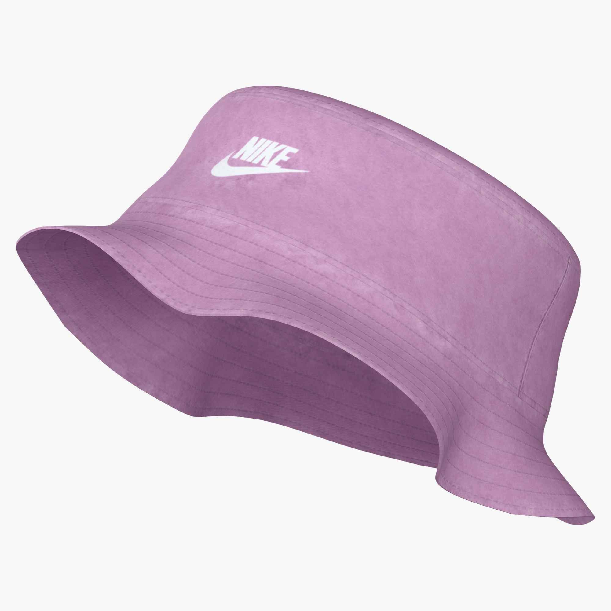 Nike Sportswear Fischerhut U NK APEX BUCKET SQ FUT WSH L mit gesticktem Futura-Logo, im Washed-Look, aus Baumwolle