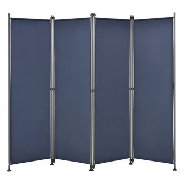 pro.tec Paravent, »Modica« Trennwand Outdoor Sichtschutz 170x215cm Dunkelblau