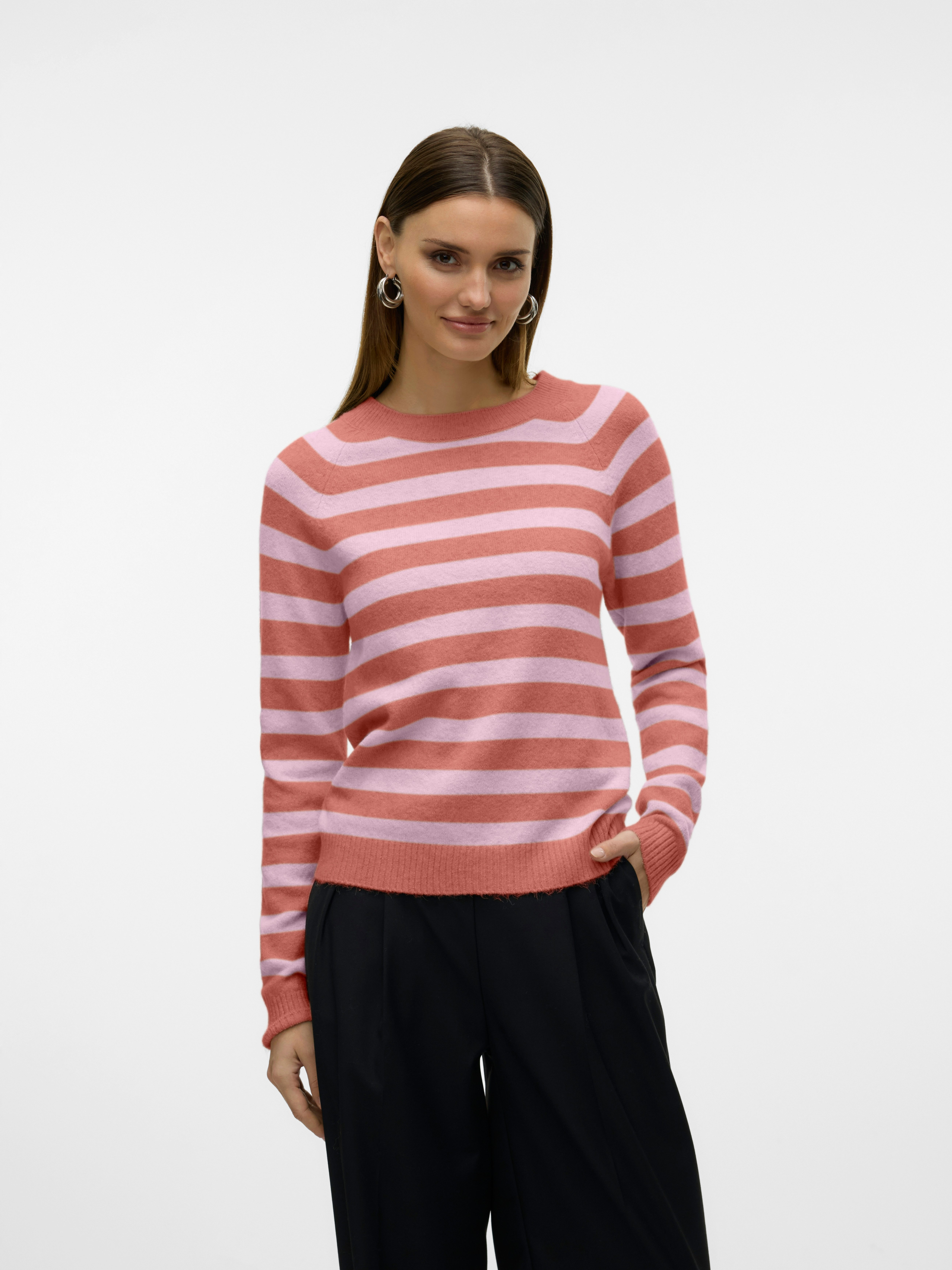 Vero Moda Rundhalspullover VMDOFFY LS O-NECK günstig online kaufen