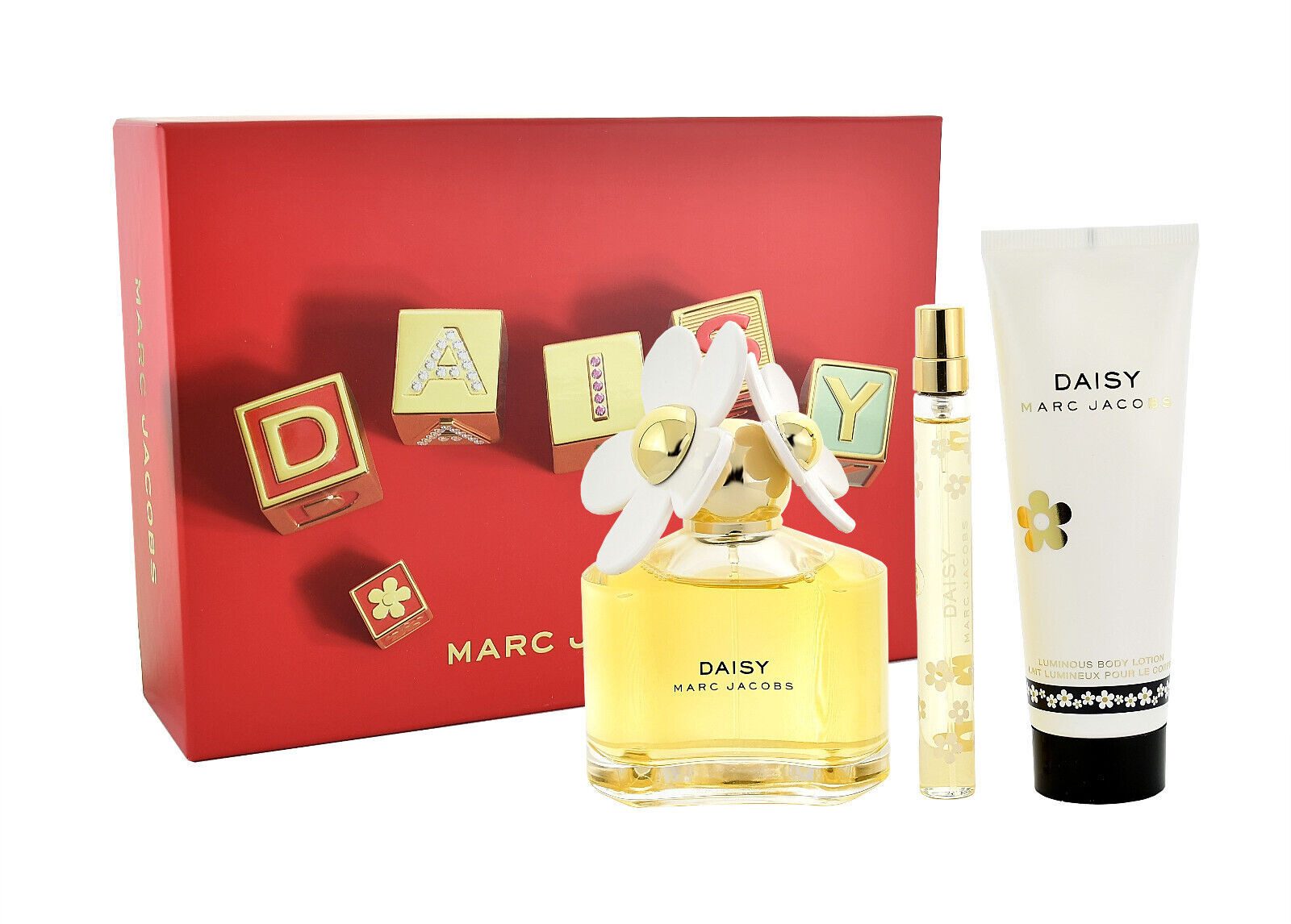 Duft-Set MARC JACOBS DAISY EDT 100ML + BODY LOTION 75ML + EDT 10ML