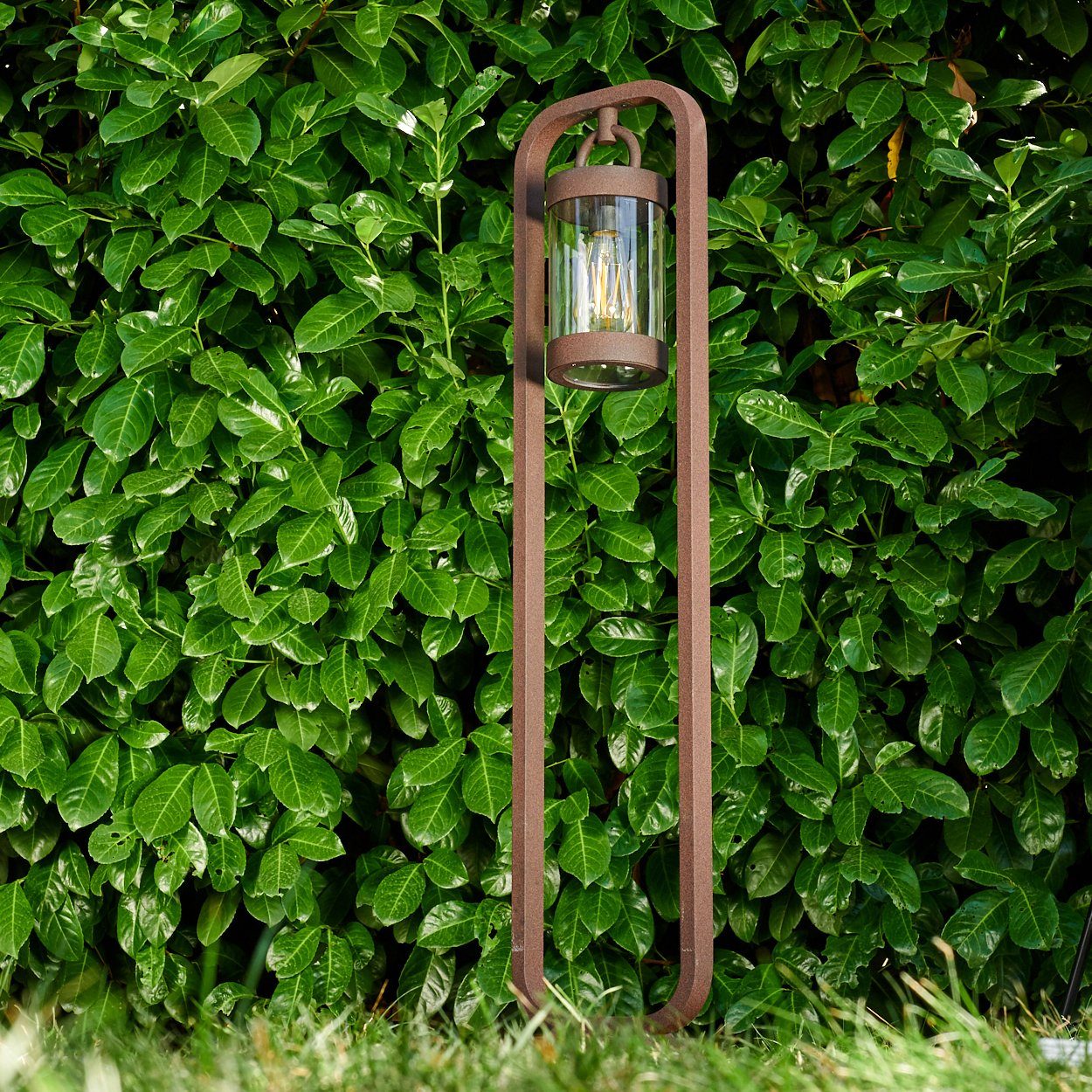 Wege Garten hofstein Steh Stand Beleuchtung Leuchten Poller Sensor Außen Außen-Stehlampe Lampen