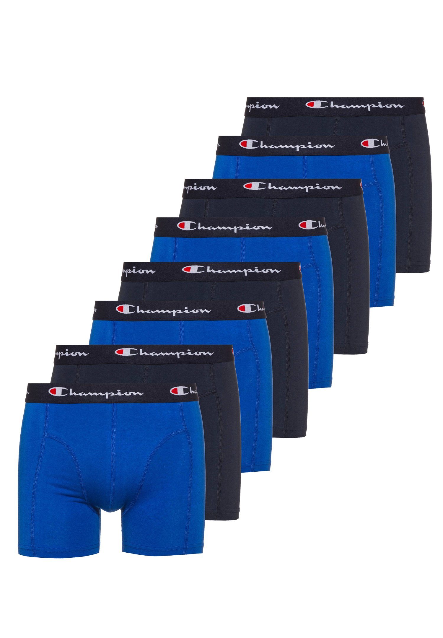 Blue Champion Boxershorts Combo (Spar-Pack, 8-St., 8er-Pack) Boxer 8pk