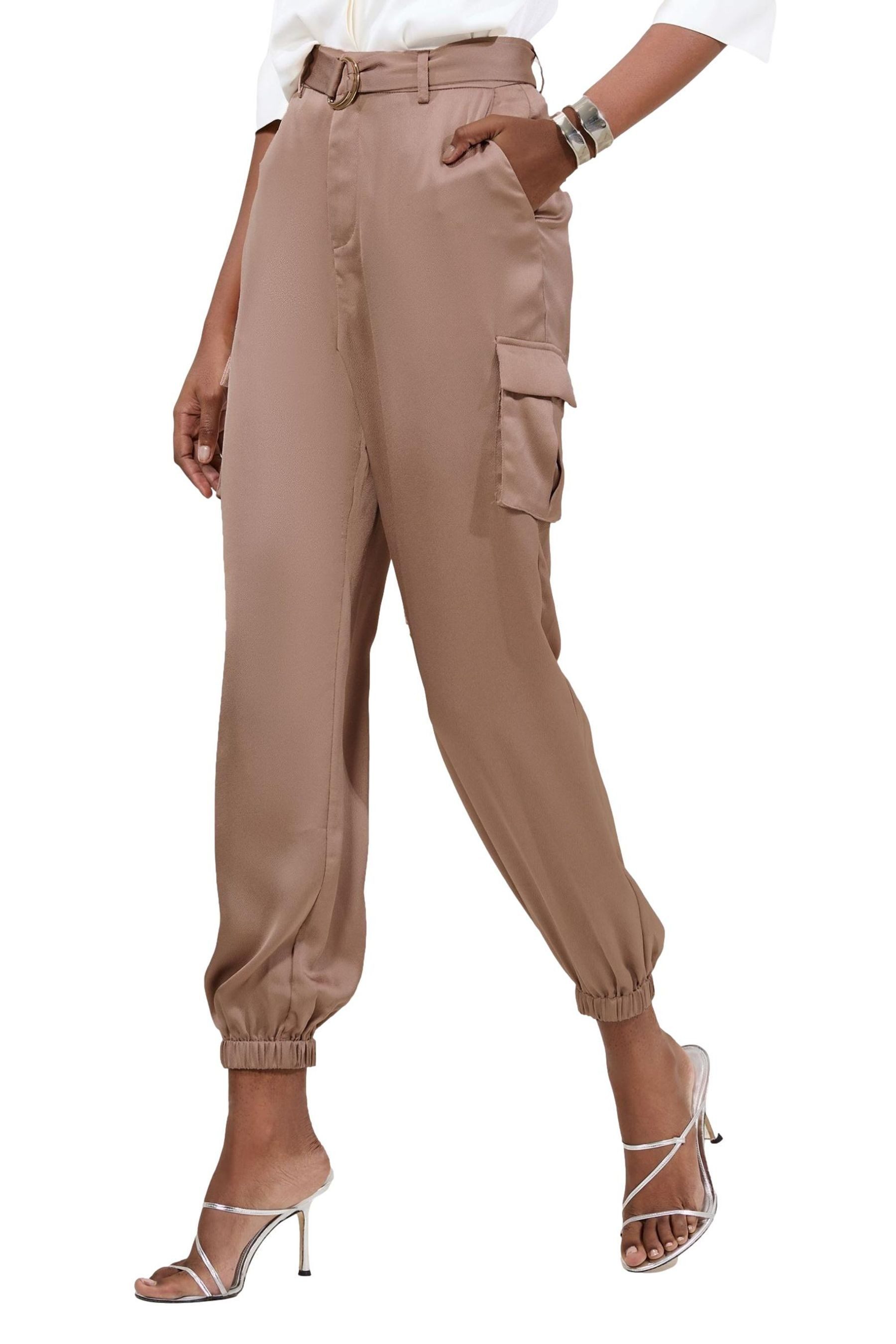 LIPSY Jogginghose Jogginghose aus Satin mit Bündchen, Regular (1-tlg) günstig online kaufen