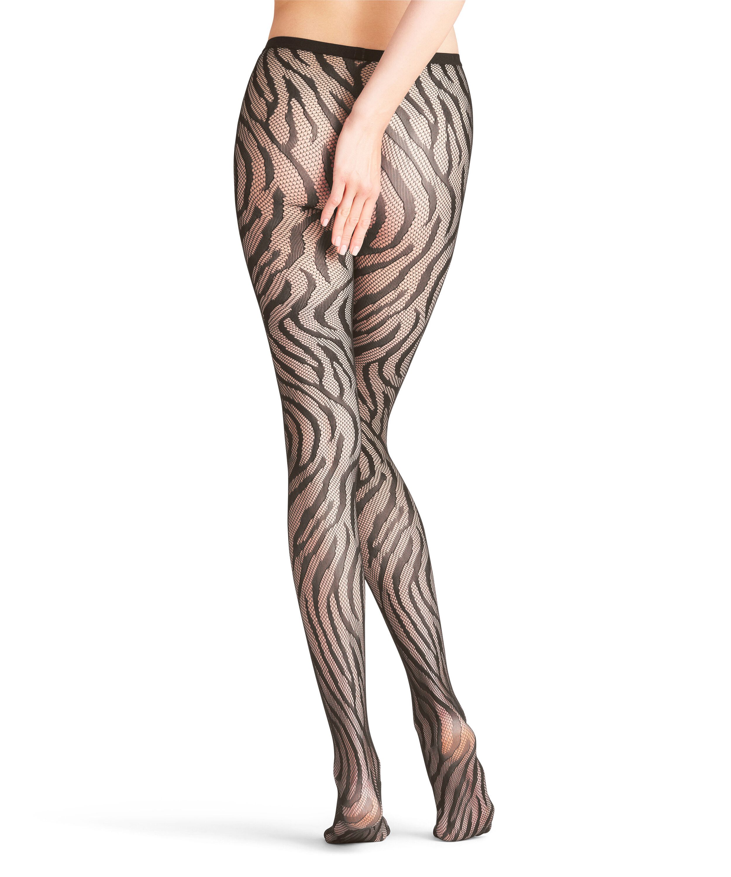 FALKE Feinstrumpfhose Zebra Strumpfhose (1 St)