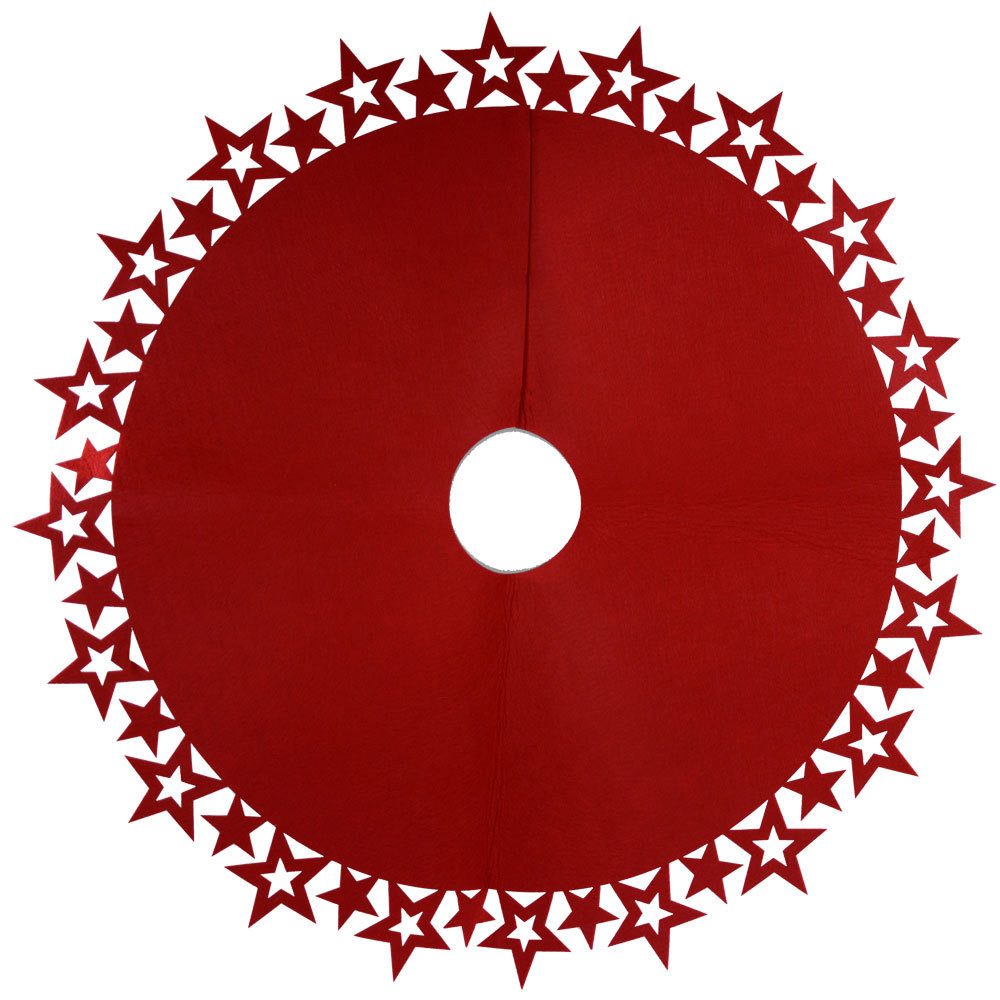 RIFFELMACHER & WEINBERGER Christbaumschmuck Riffelmacher Runde Christbaumdecke mit Sternenrand