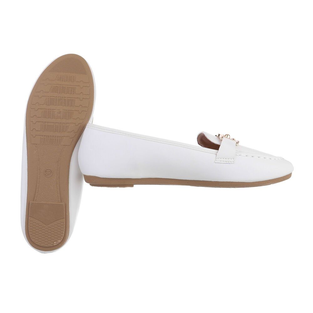 Ital-Design Damen Mokassins Freizeit Slipper (79359359) Blockabsatz Mokassi günstig online kaufen