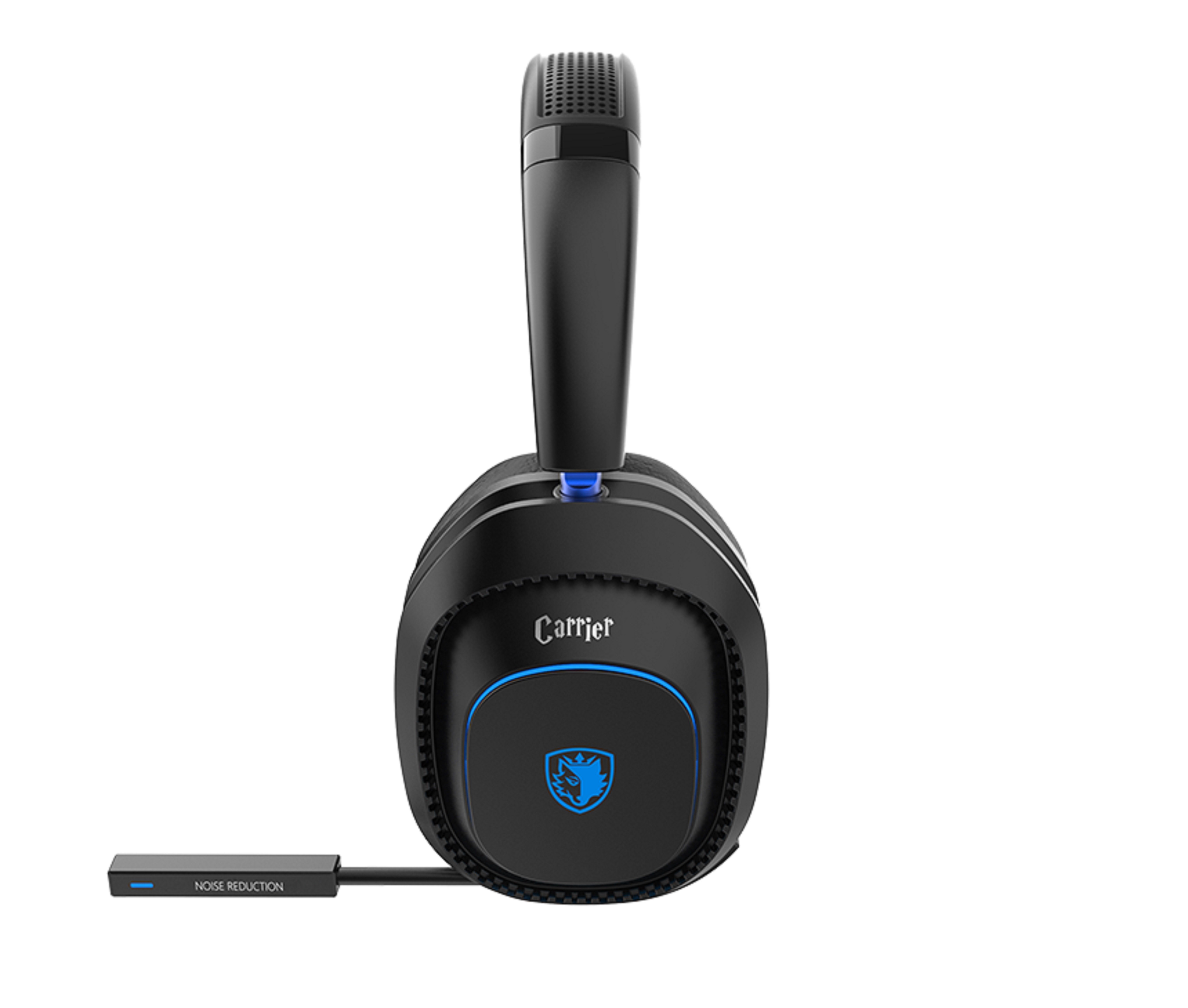 Sades Carrier SA-203 Gaming-Headset (Rauschunterdrückung, kabellos, Stereo, Over Ear, Bluetooth 5.0, 2,4G, 3,5 mm)