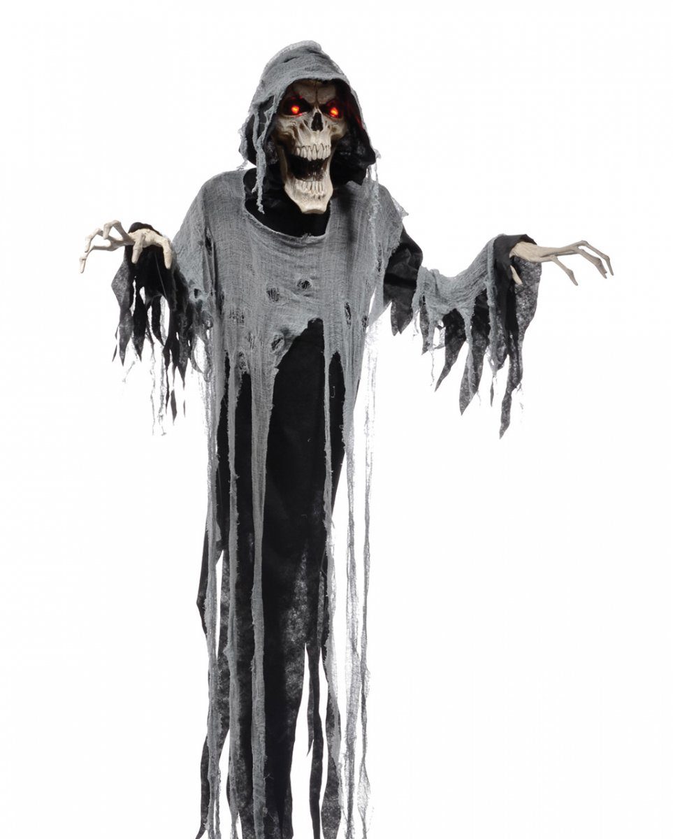 Dekoobjekt Sprechende Geister Reaper Halloween Figur mit Soun