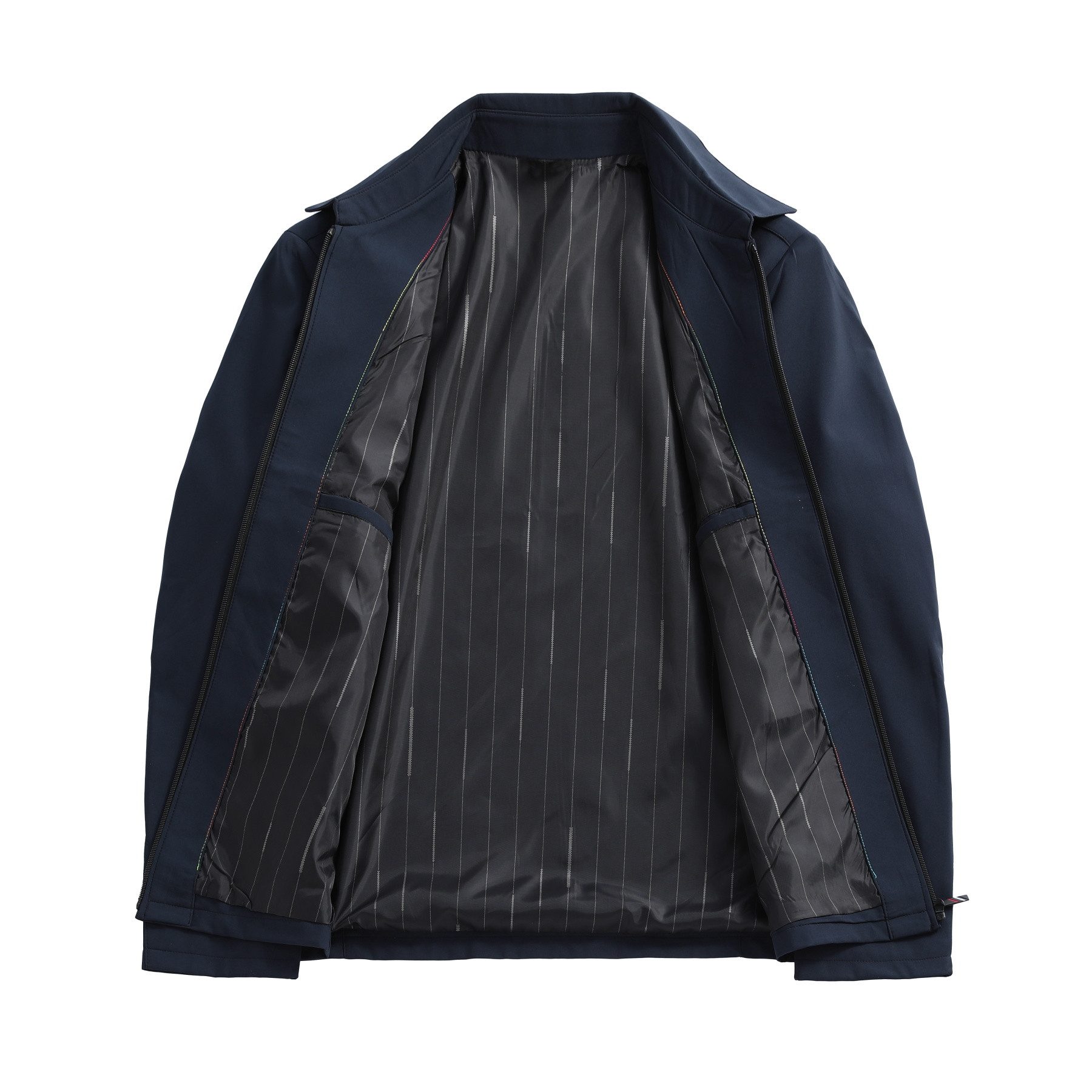 Allthemen Bomberjacke Herren leichte Herbstjacke mit Reißverschluss Harrington Jacke Sommer
